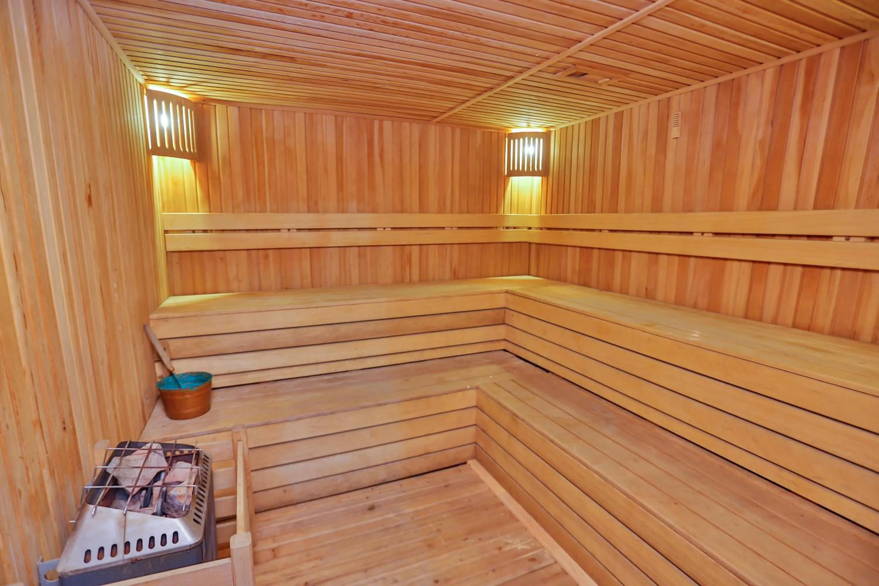 Sauna in Irem Garden Hotel & Apartments