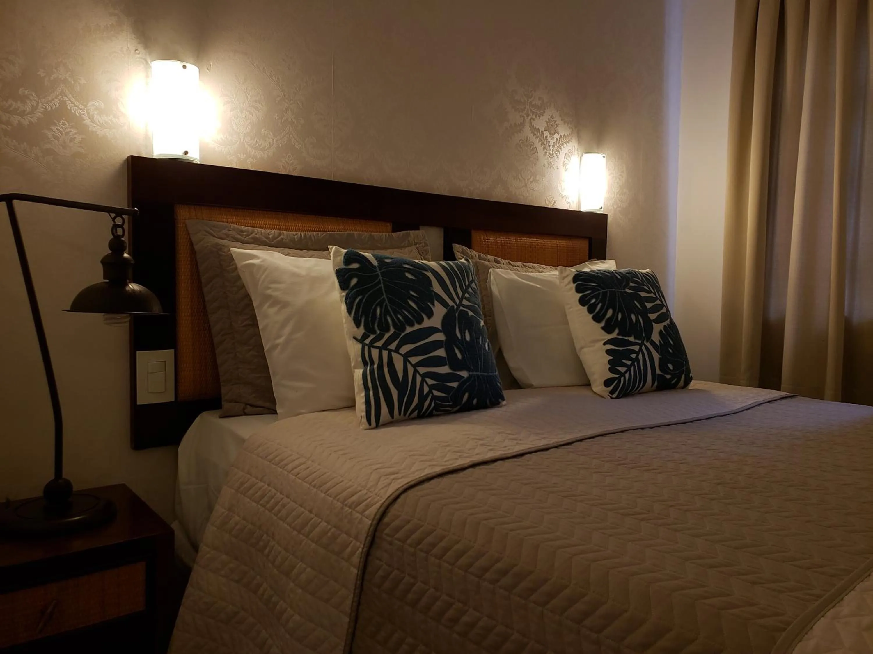 Bed in Pousada Cheverny - Fácil acesso ao centrinho e Baden Bar