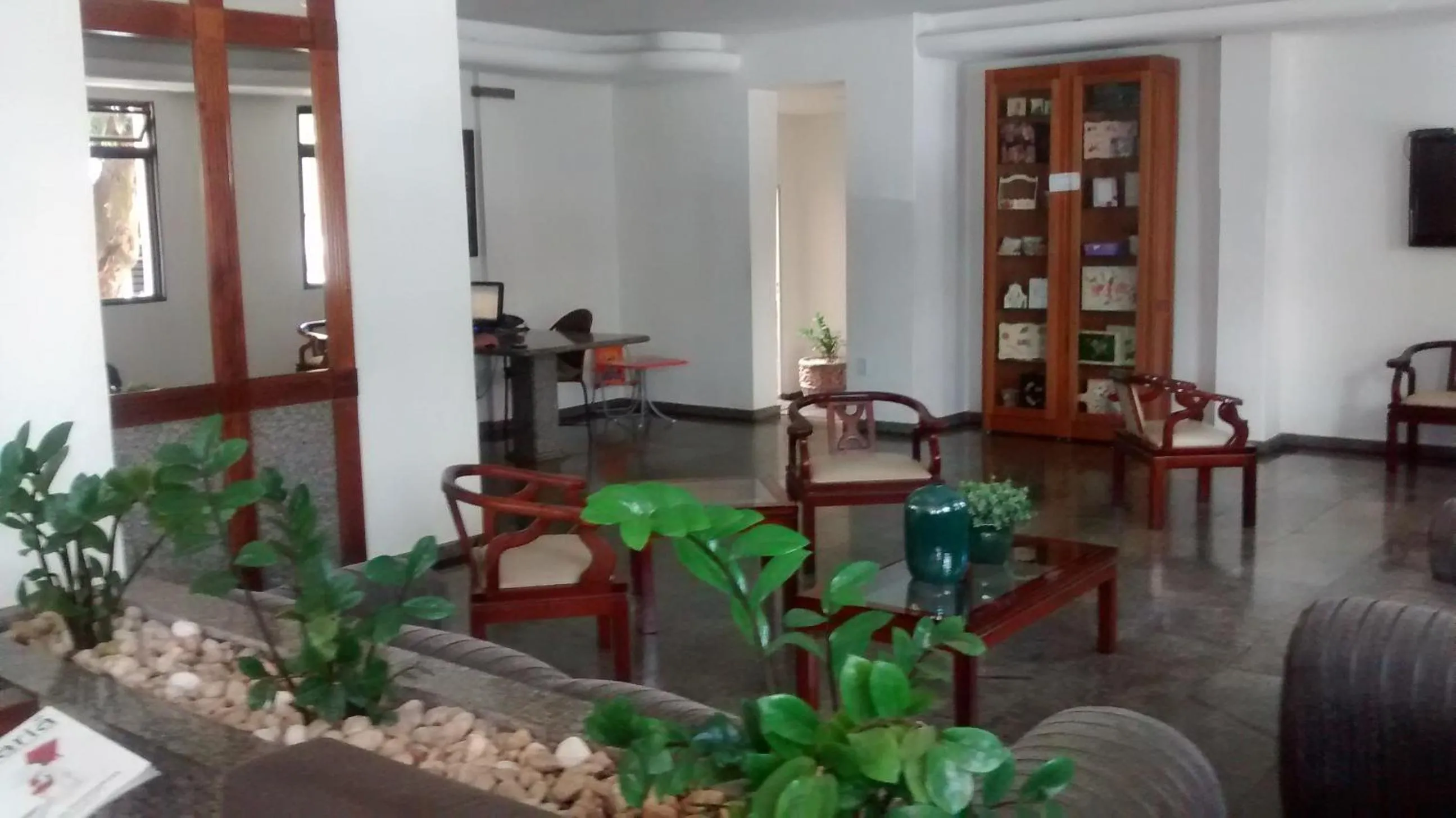 Lobby or reception in Hotel Alvorada