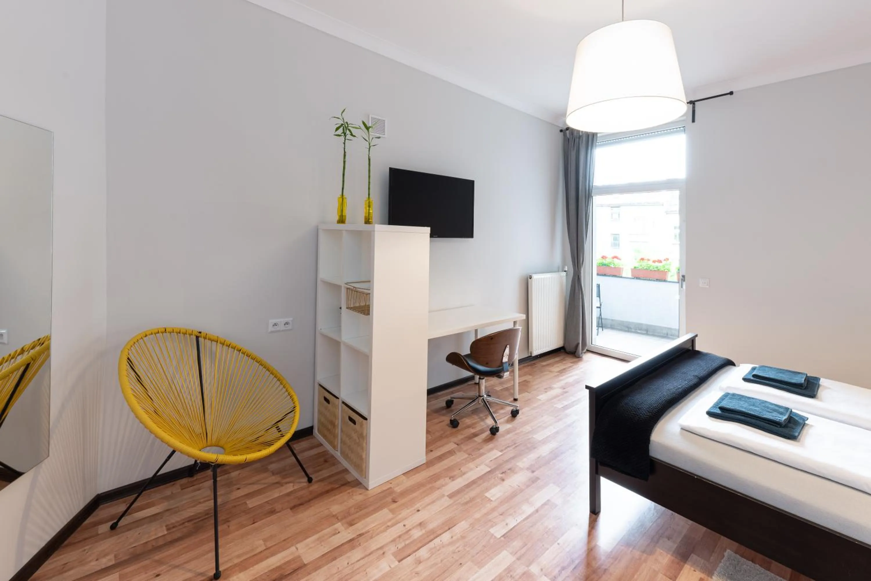 Living room, Bed in Villa Wilda