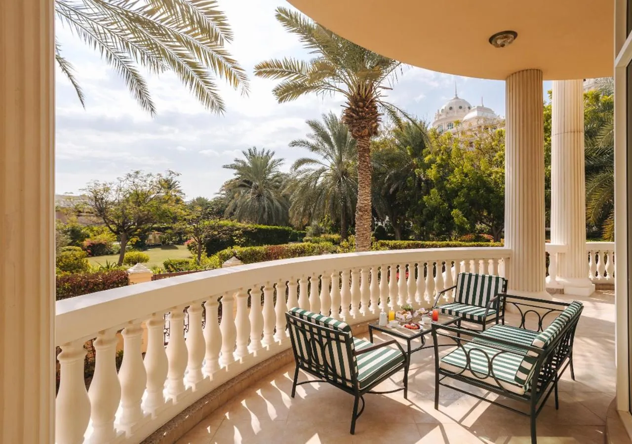 Garden view in Kempinski Hotel Palm Jumeirah
