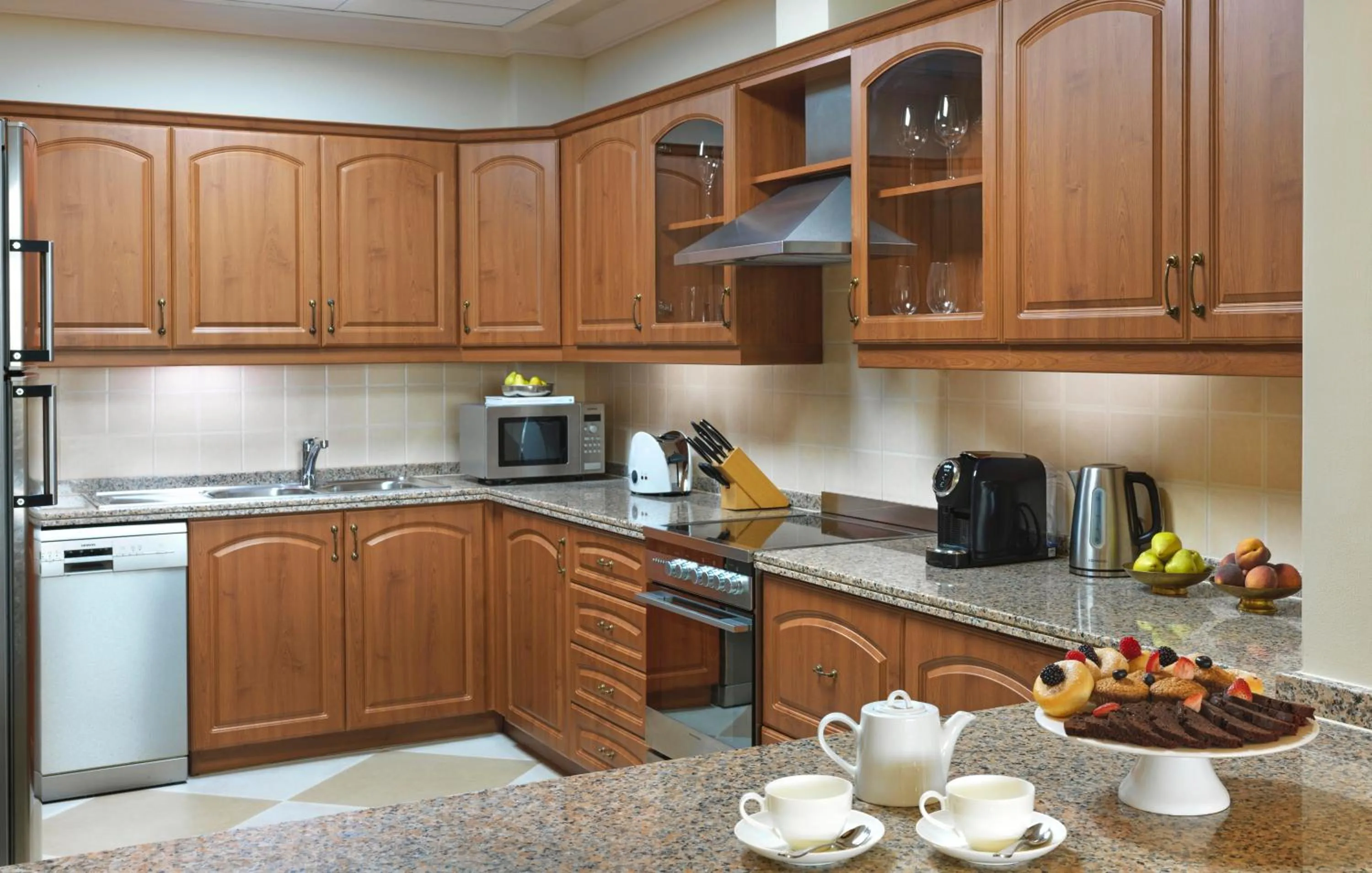 kitchen in Kempinski Hotel Palm Jumeirah