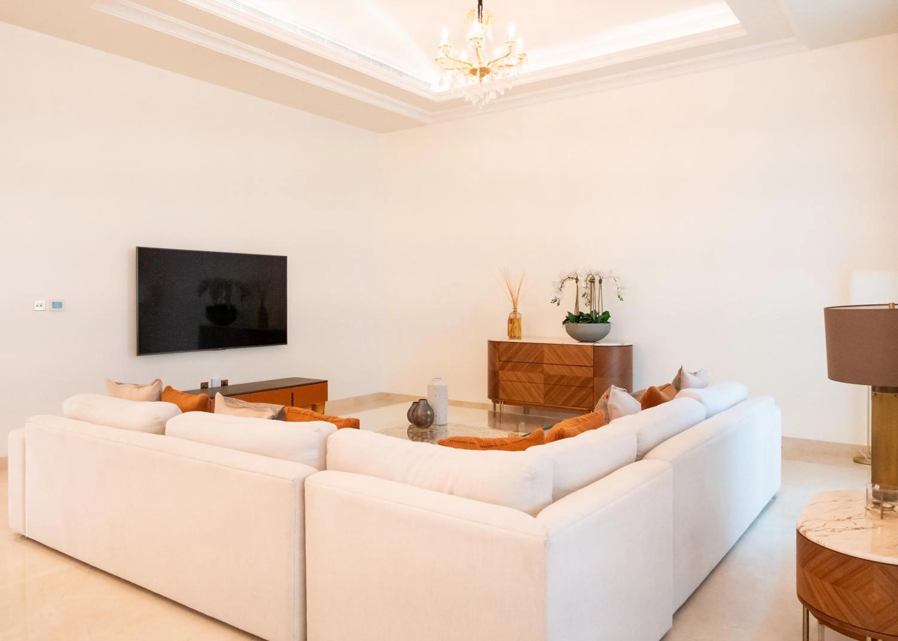 Living room in Kempinski Hotel Palm Jumeirah