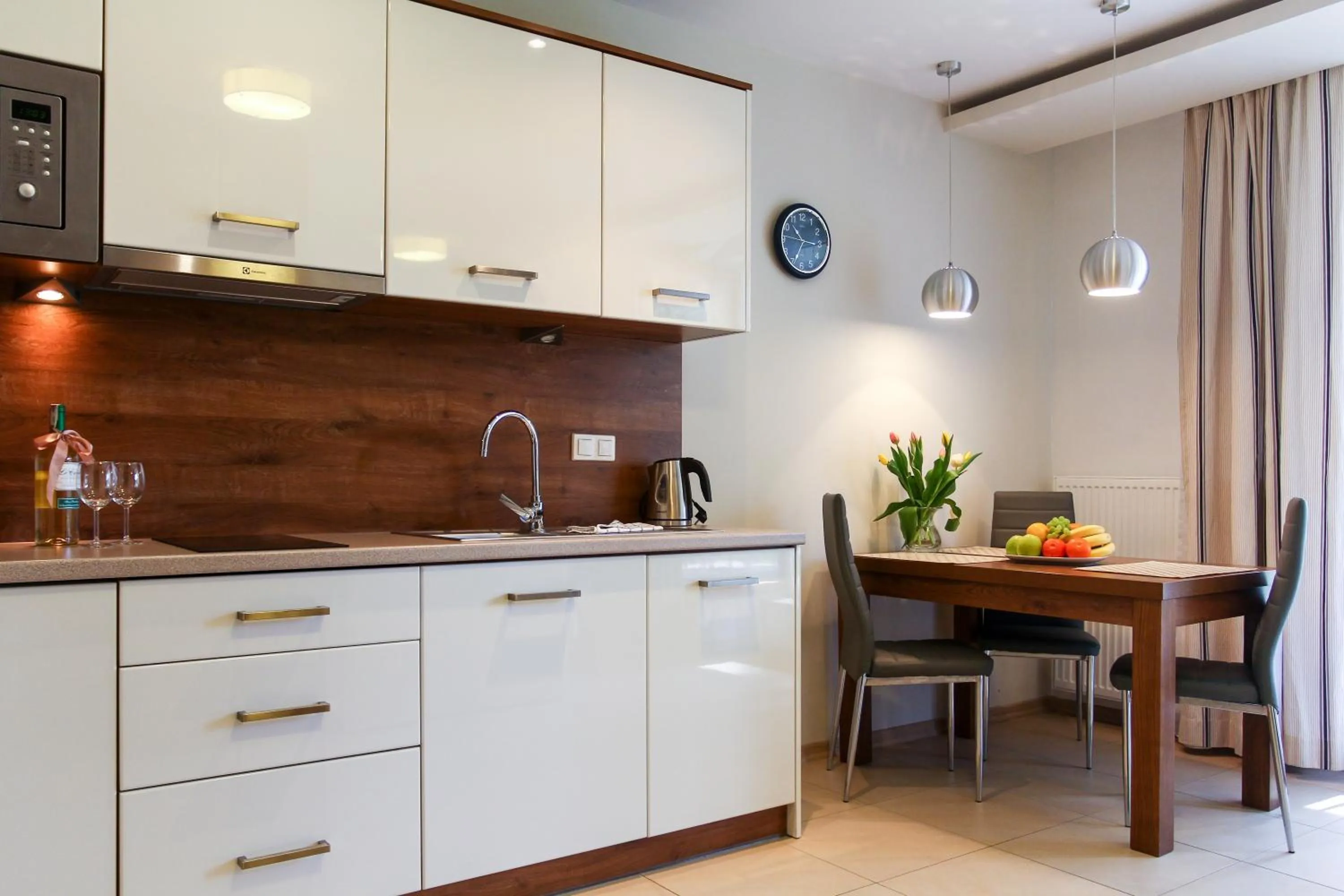 Kitchen or kitchenette in Apartamenty w Marina Jastrzębia Góra