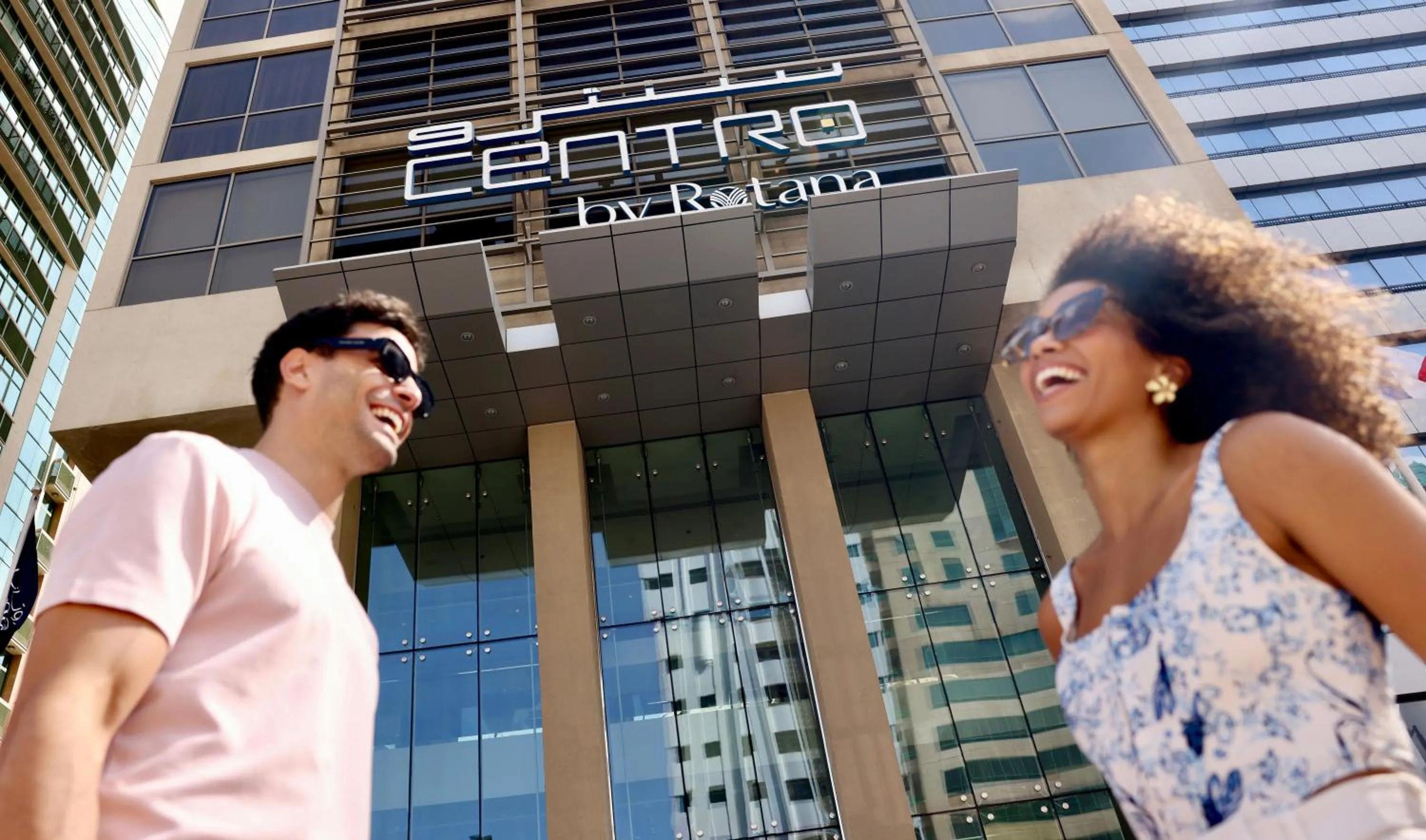 Property building in Centro Al Manhal by Rotana