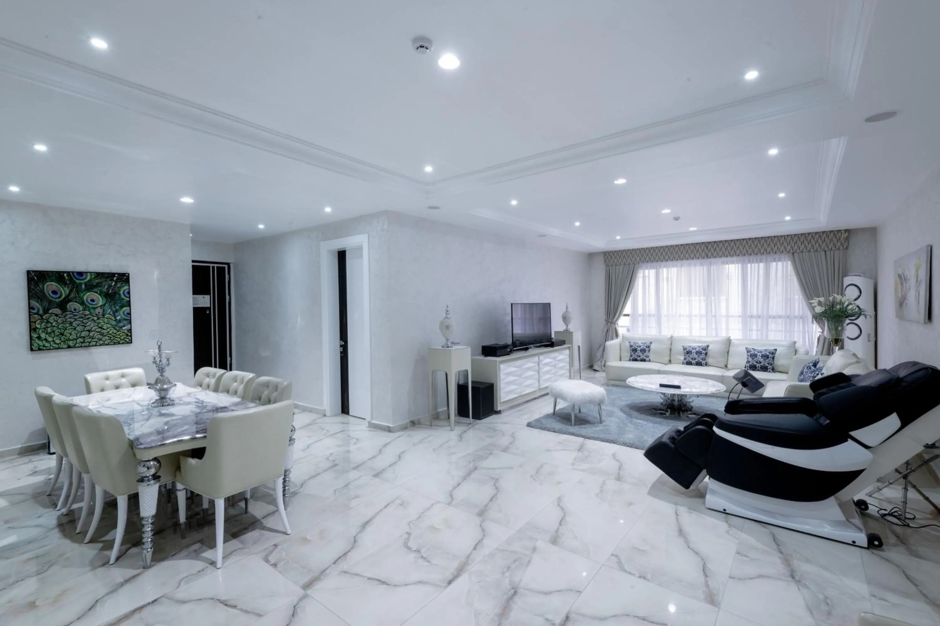 Living room in The Wells Carlton