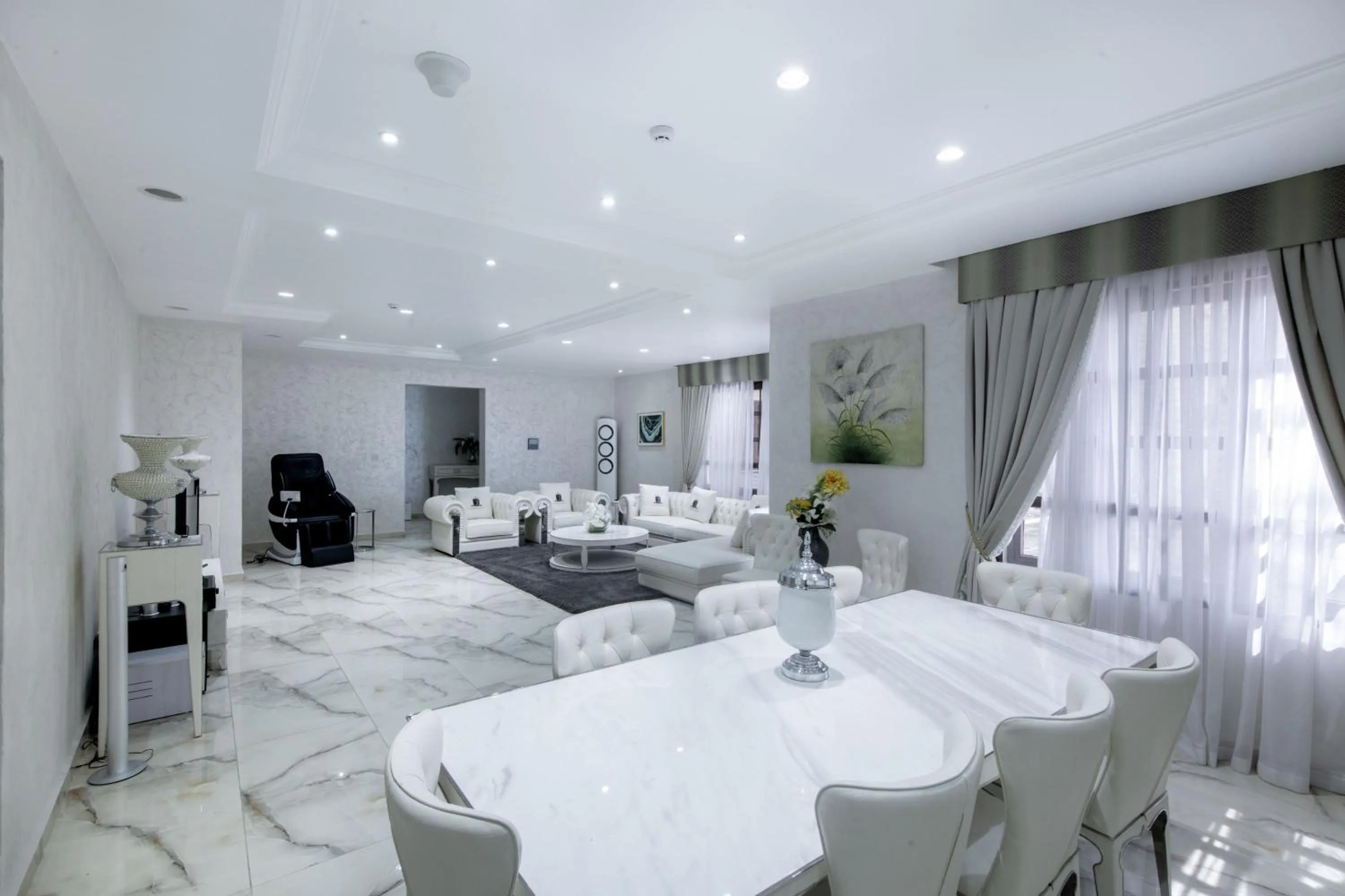 Living room in The Wells Carlton