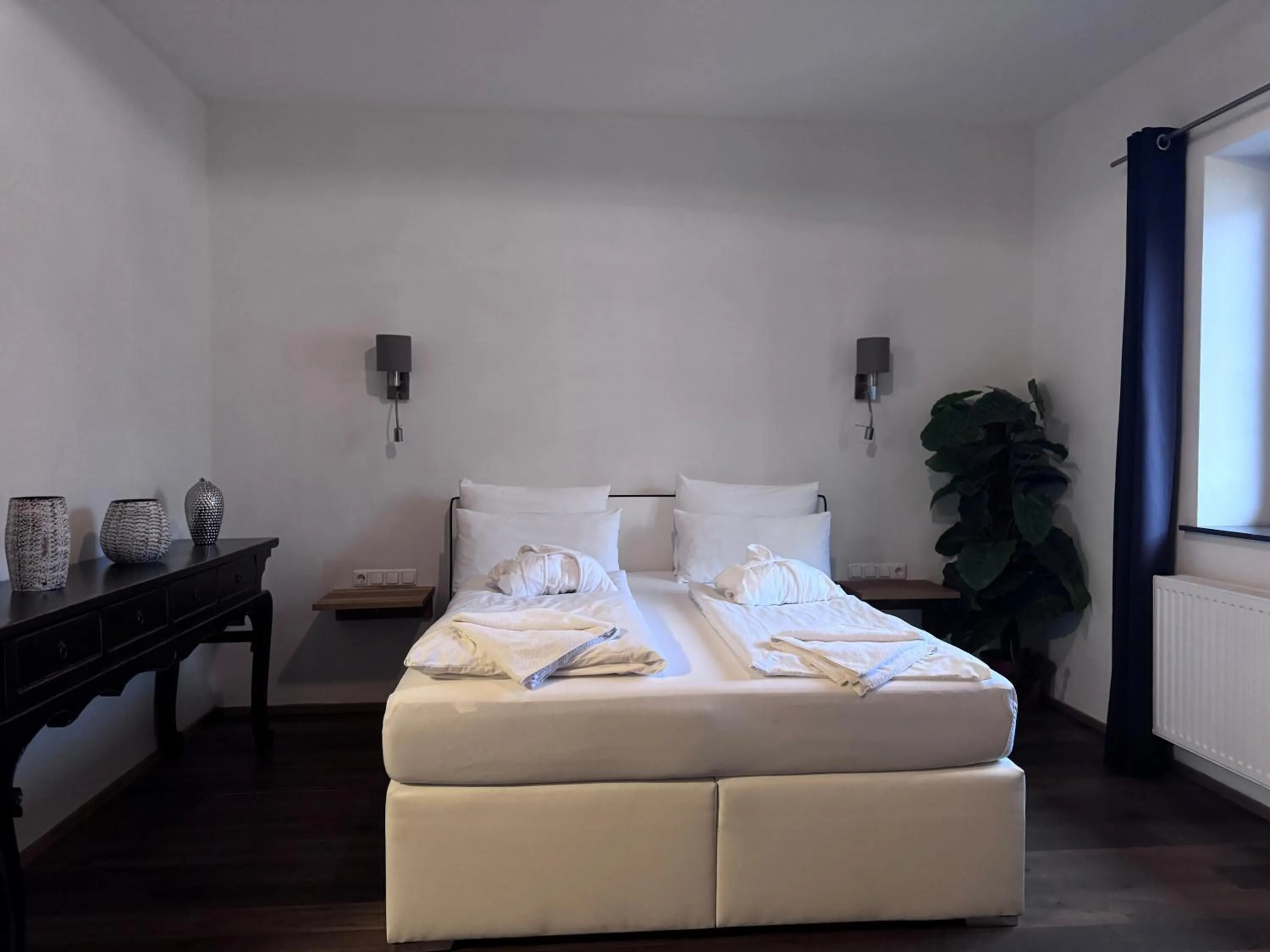 Bed in Aktivhotel Wildschütz