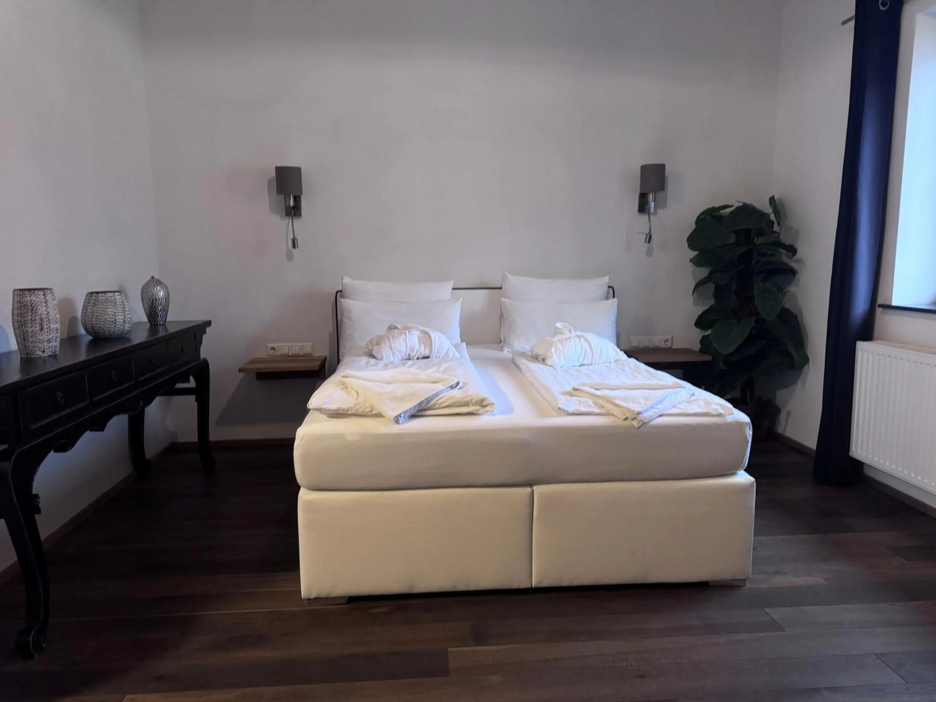 Bed in Aktivhotel Wildschütz