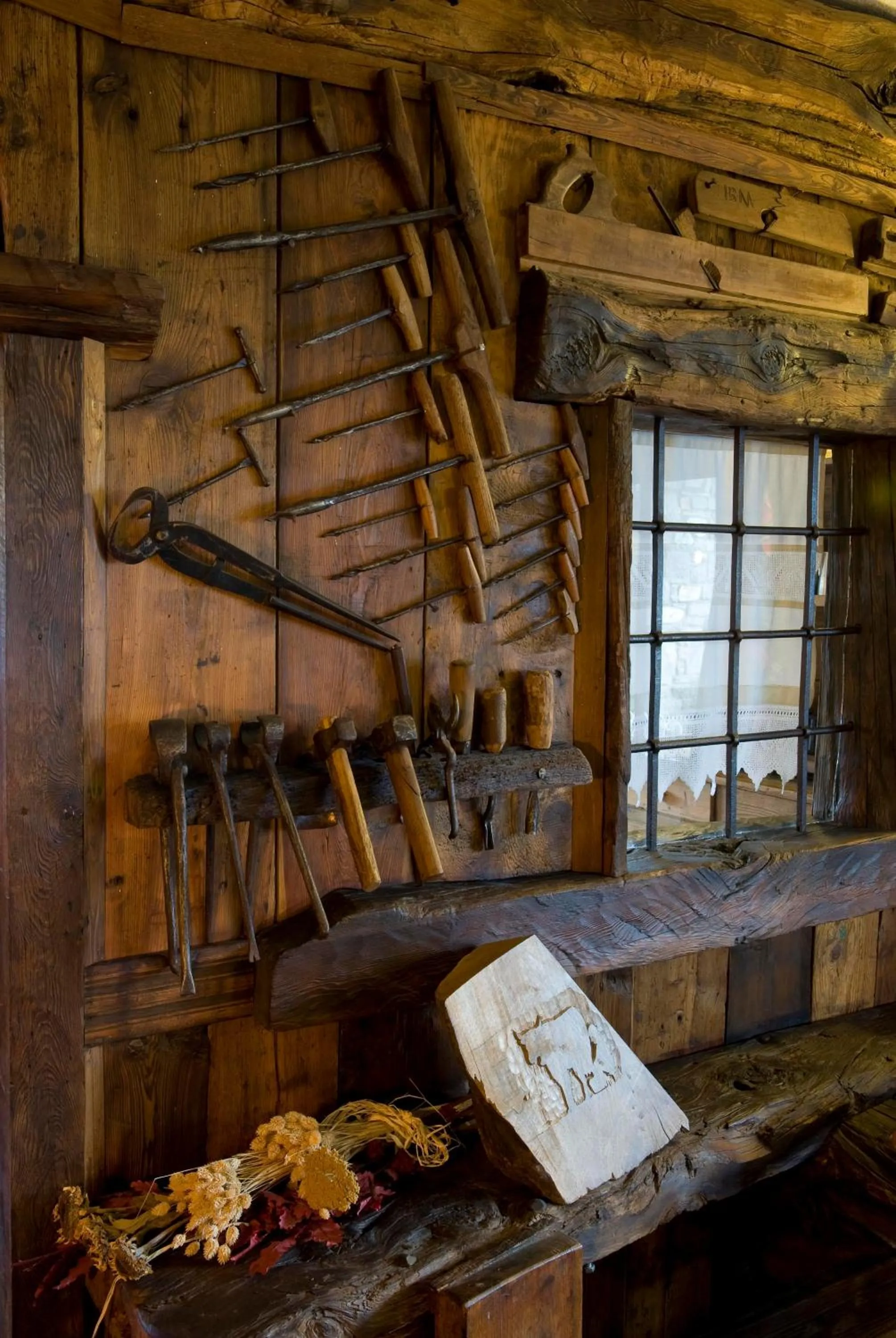 Decorative detail in Hotel Milleluci