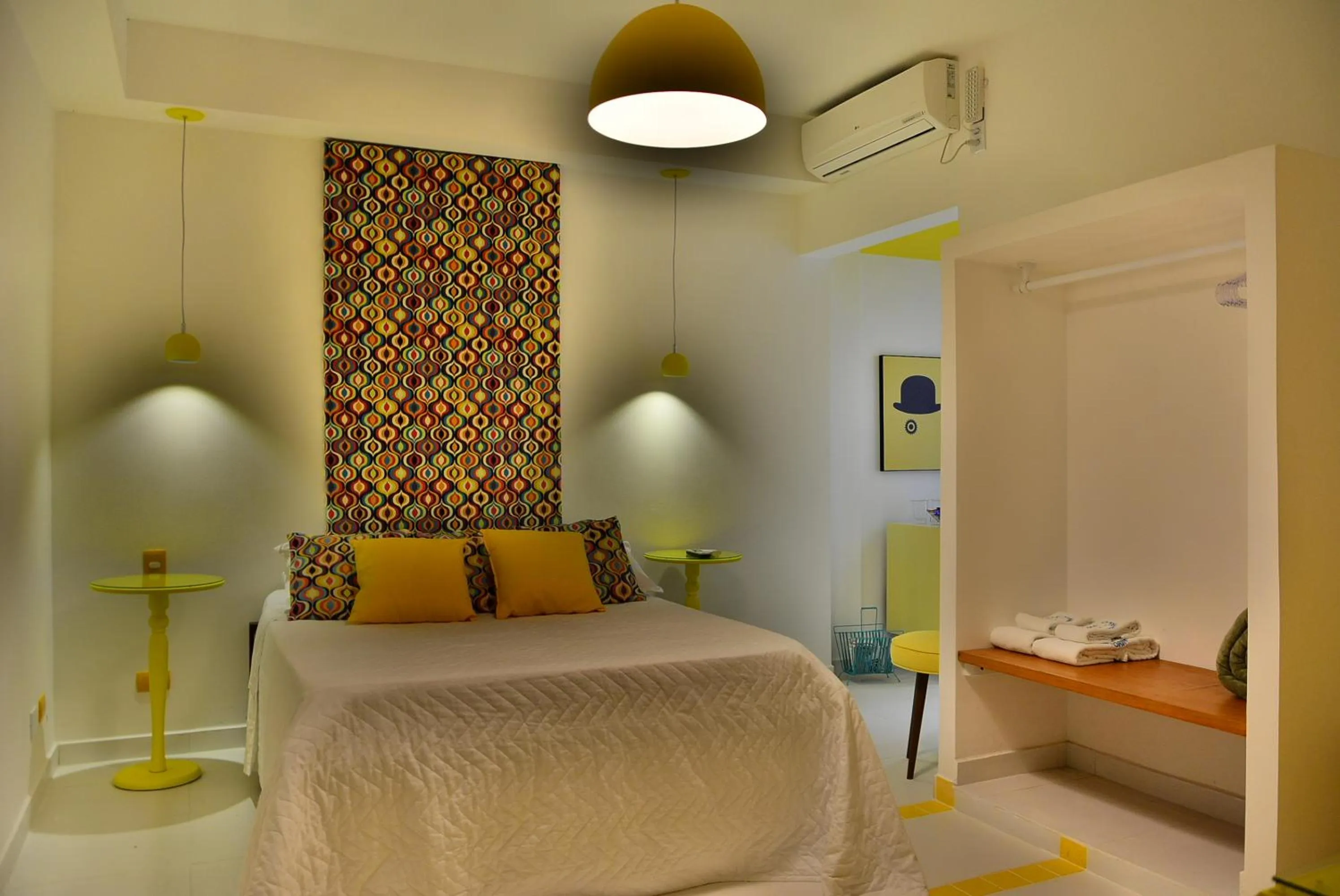 Bedroom, Bed in Recanto das Andorinhas Studios