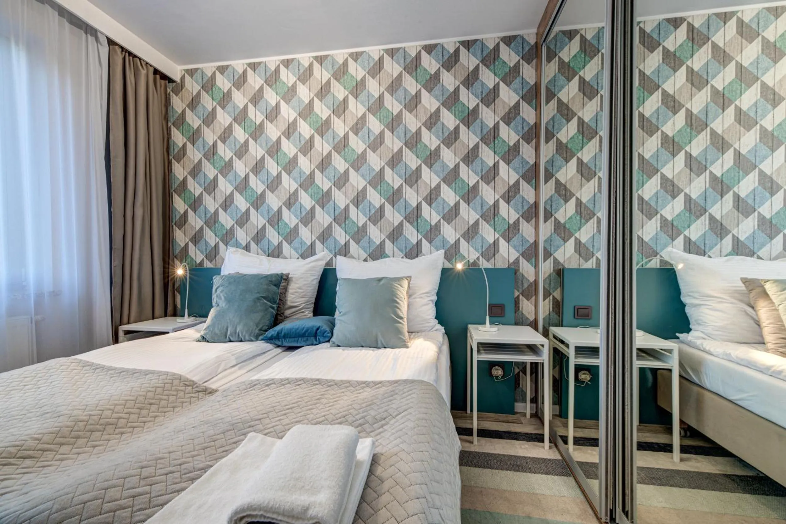 Bed in Apartamenty Rondo