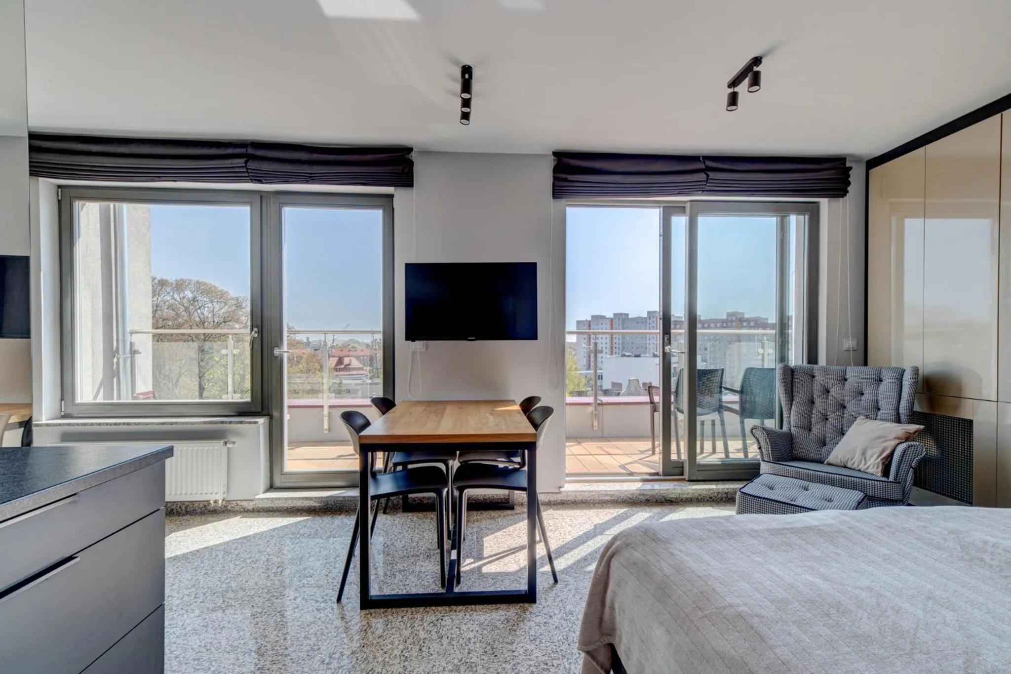 Bed in Apartamenty Rondo