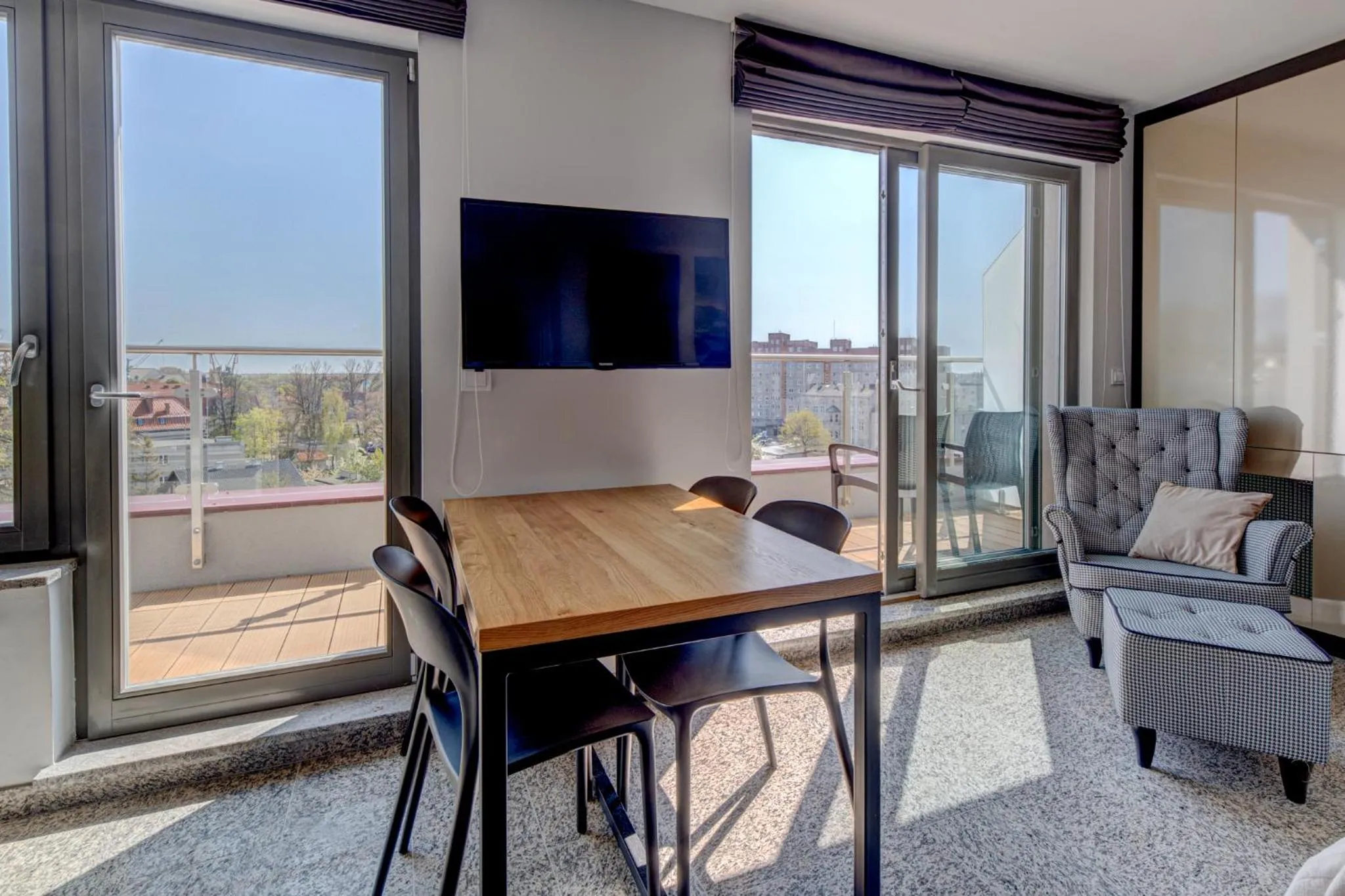 TV and multimedia in Apartamenty Rondo