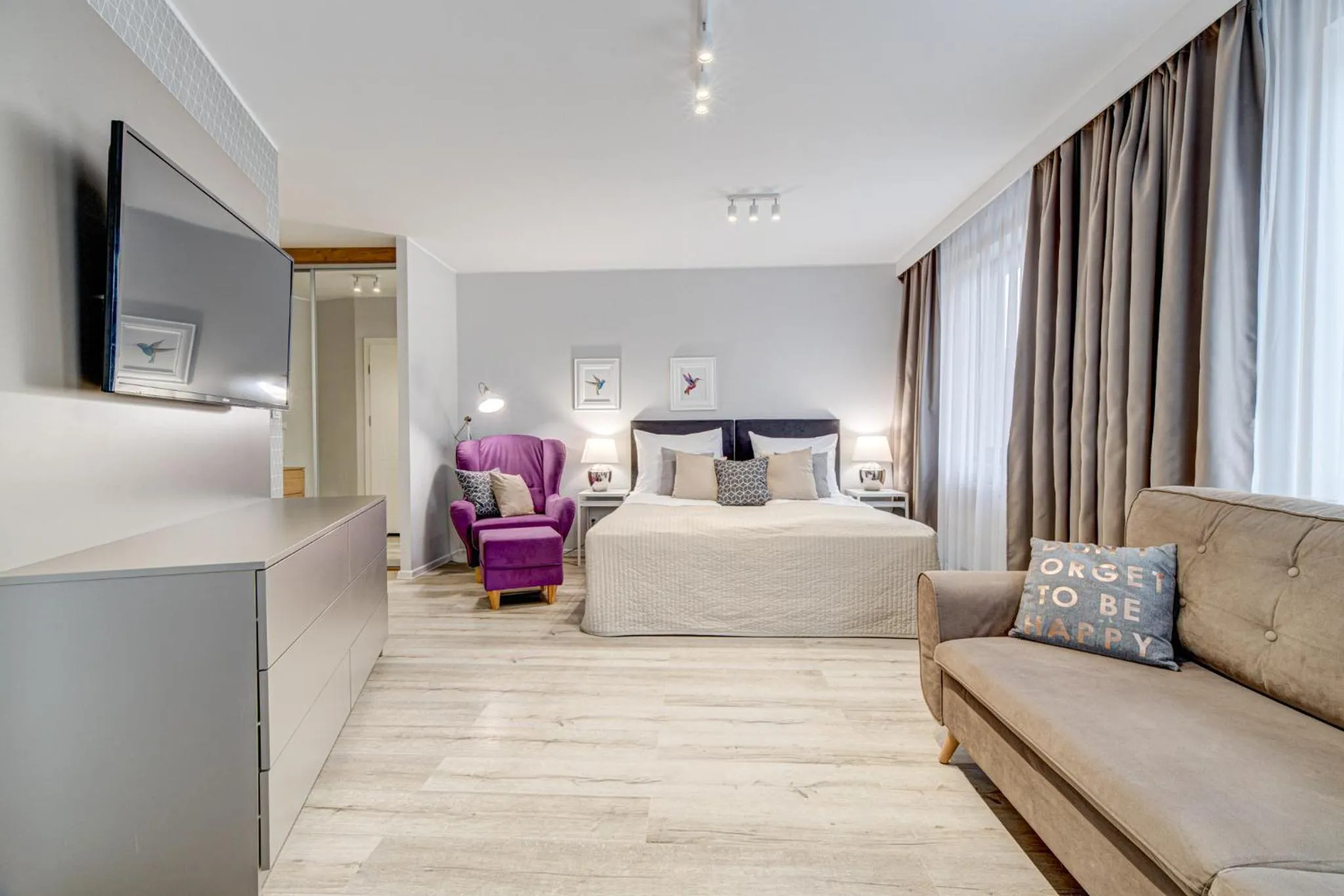 Bed in Apartamenty Rondo