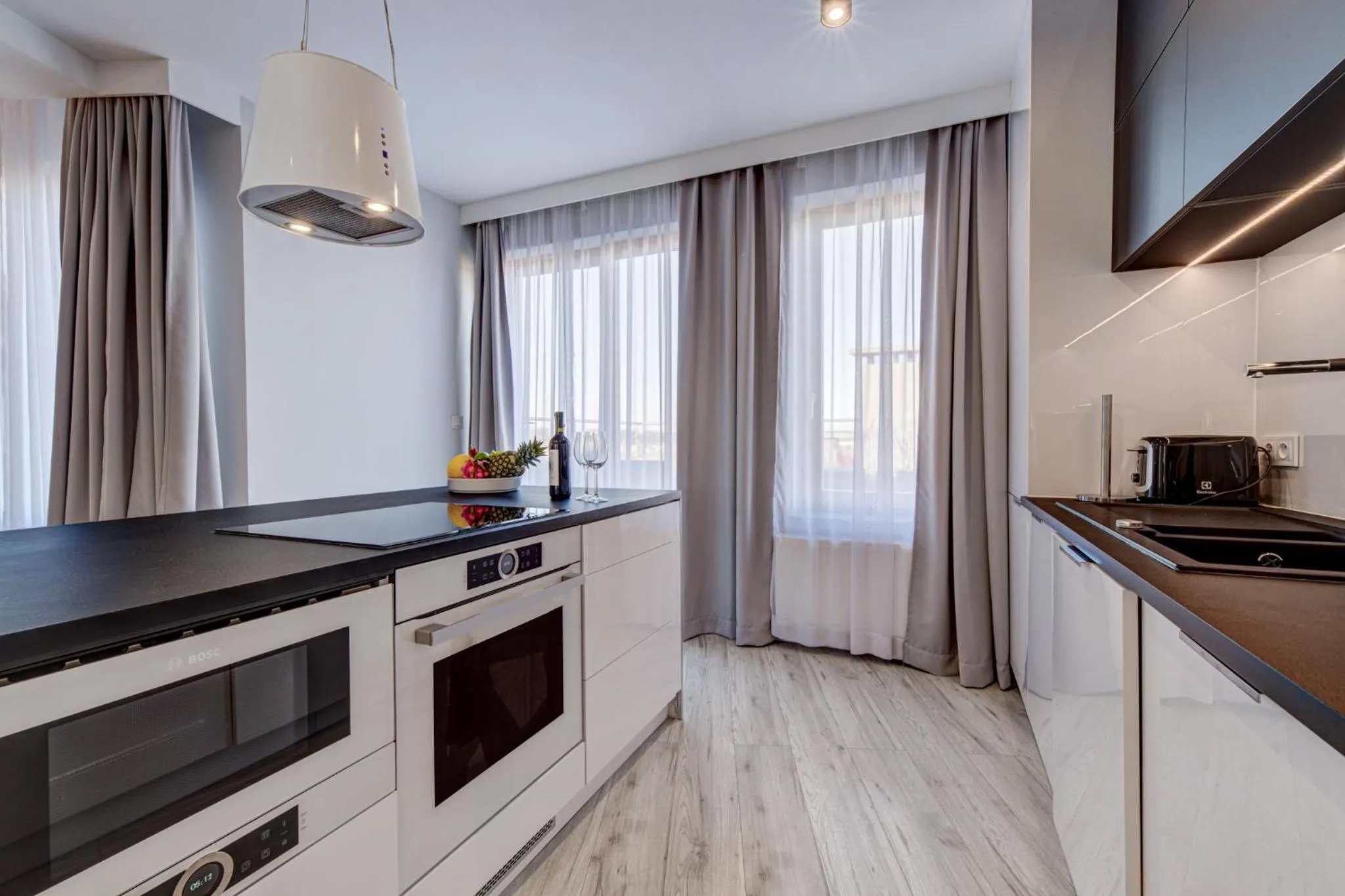 Kitchen or kitchenette in Apartamenty Rondo