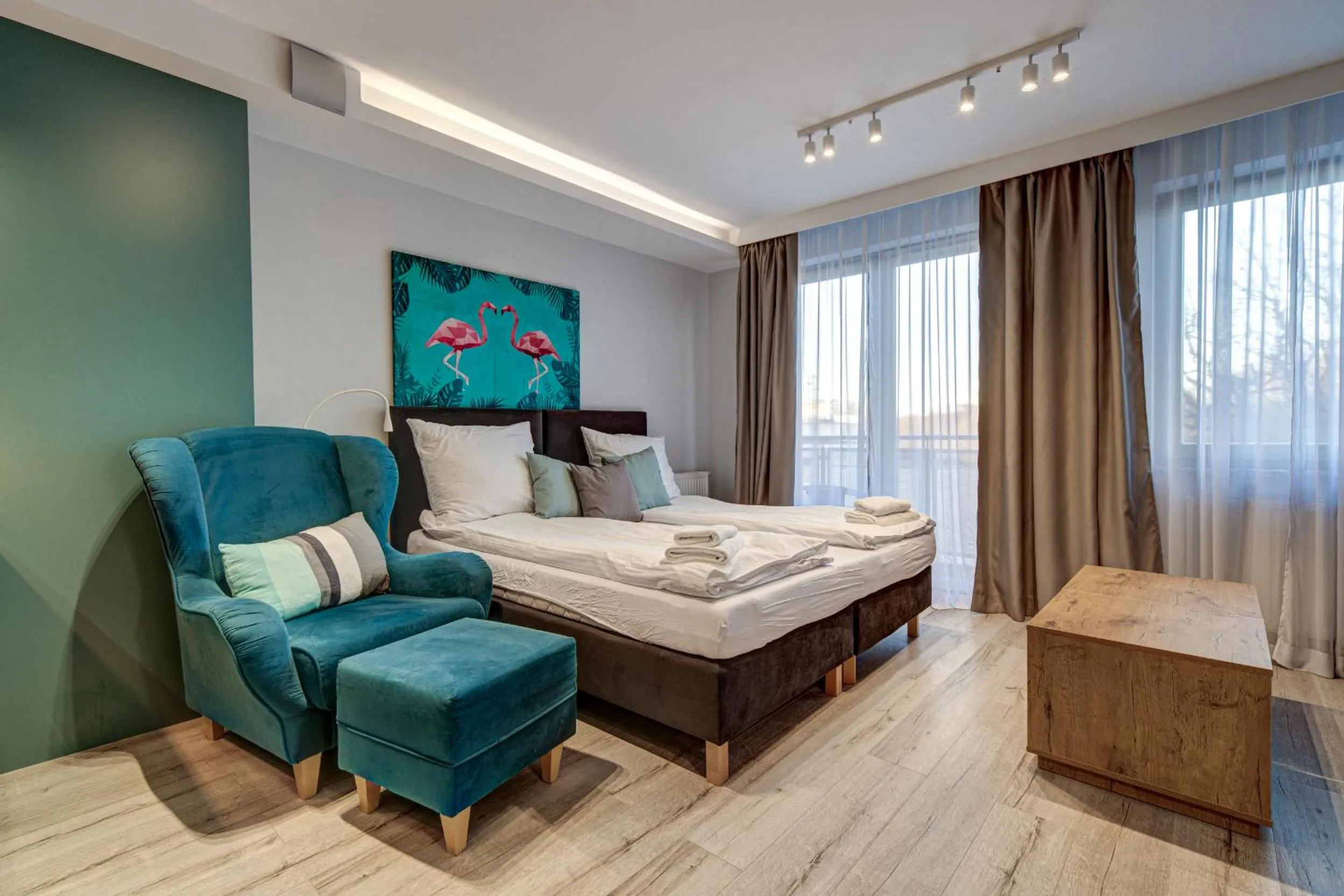 Bed in Apartamenty Rondo