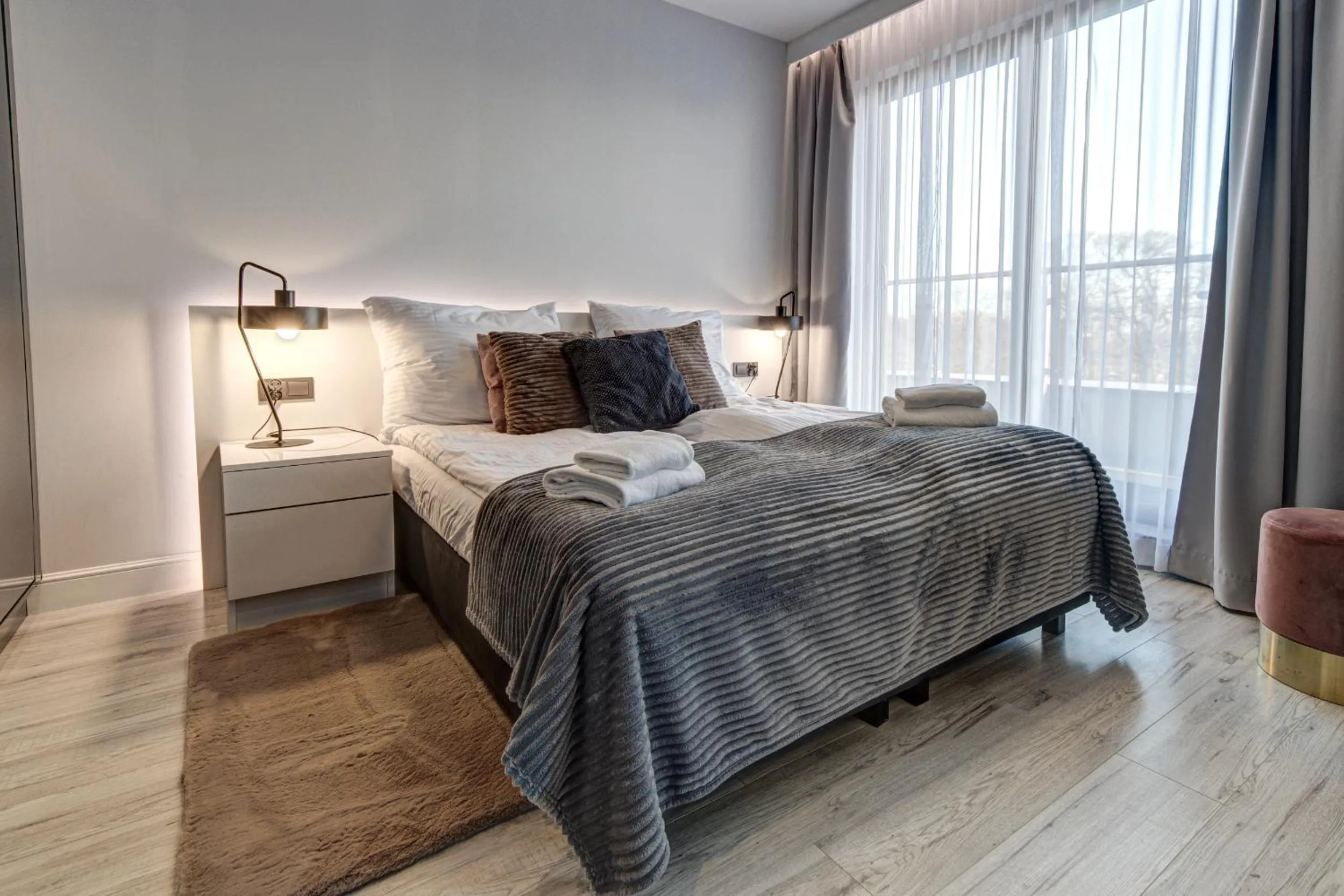 Bed in Apartamenty Rondo