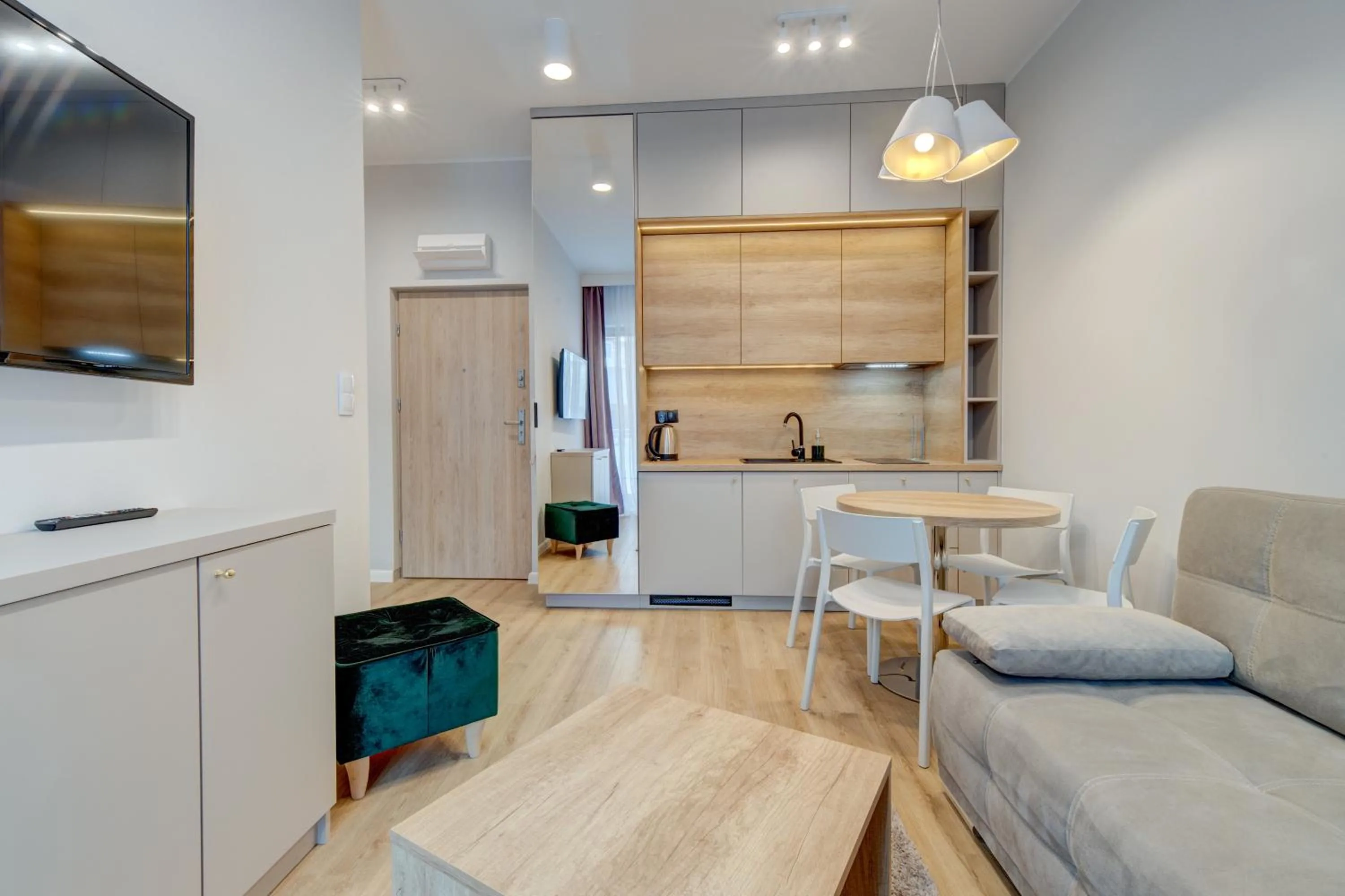 Coffee/tea facilities in Apartamenty Rondo