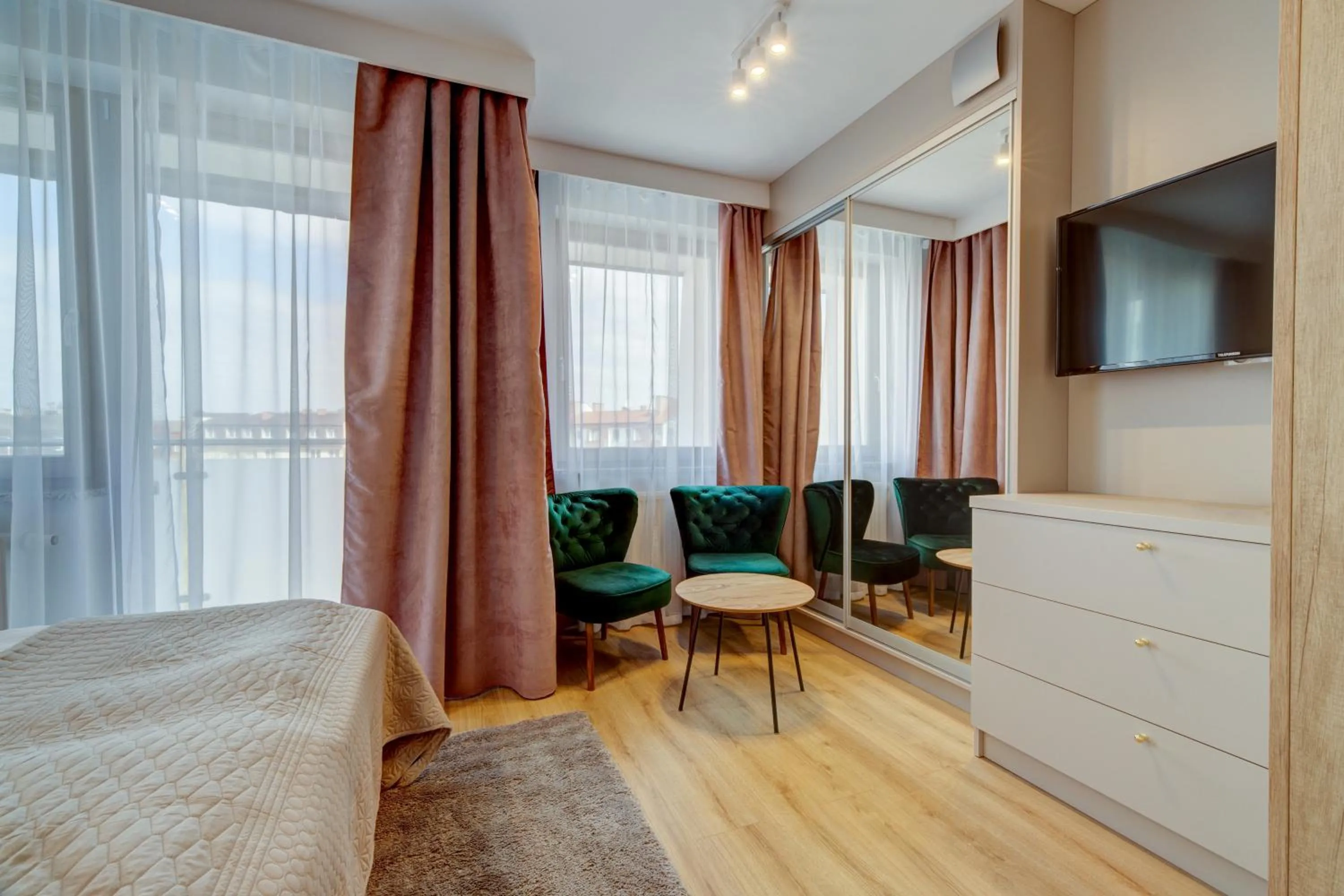 Restaurant/places to eat, Bed in Apartamenty Rondo