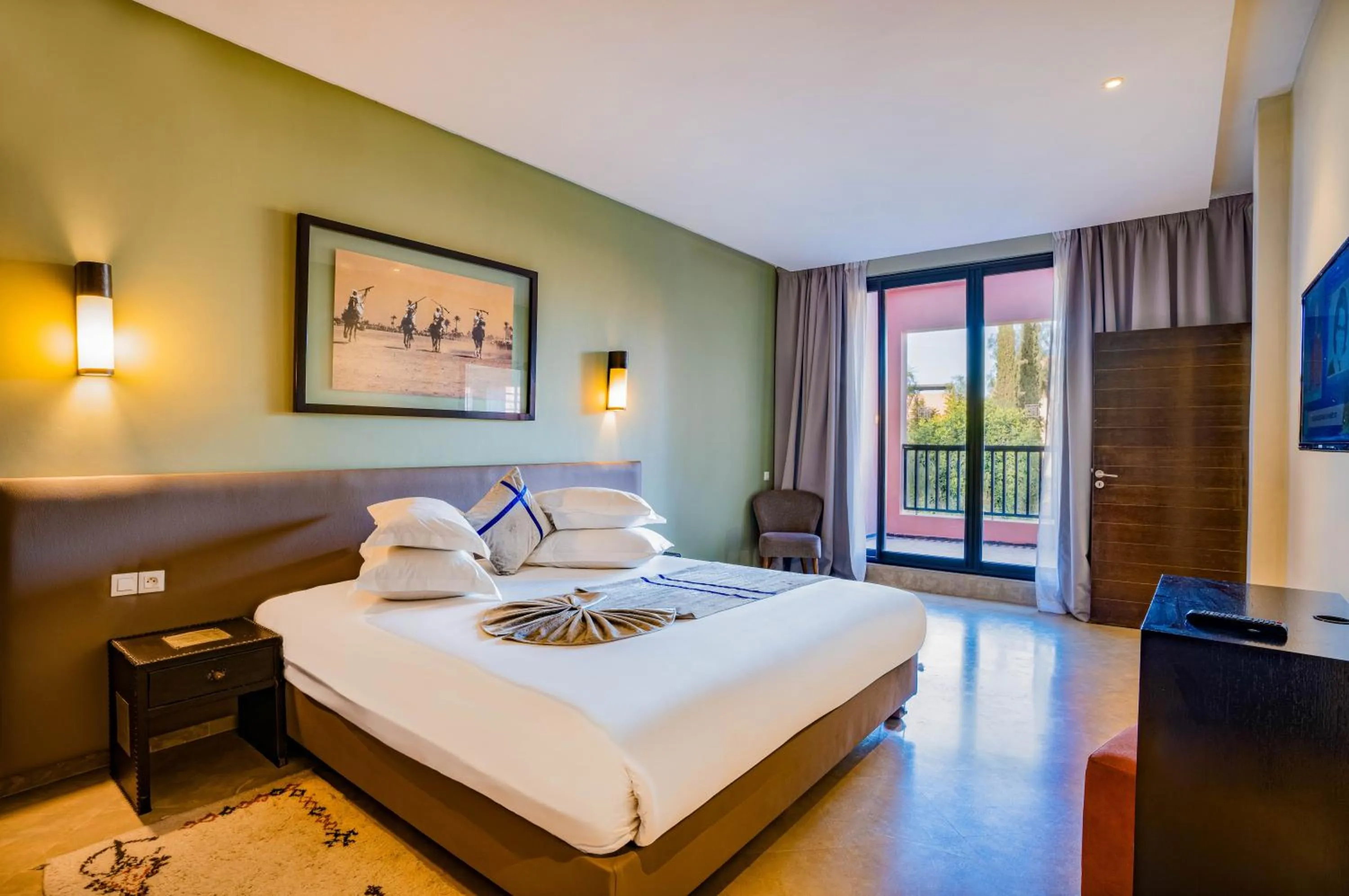 Bedroom, Bed in Al Maaden Villa Hotel & Spa