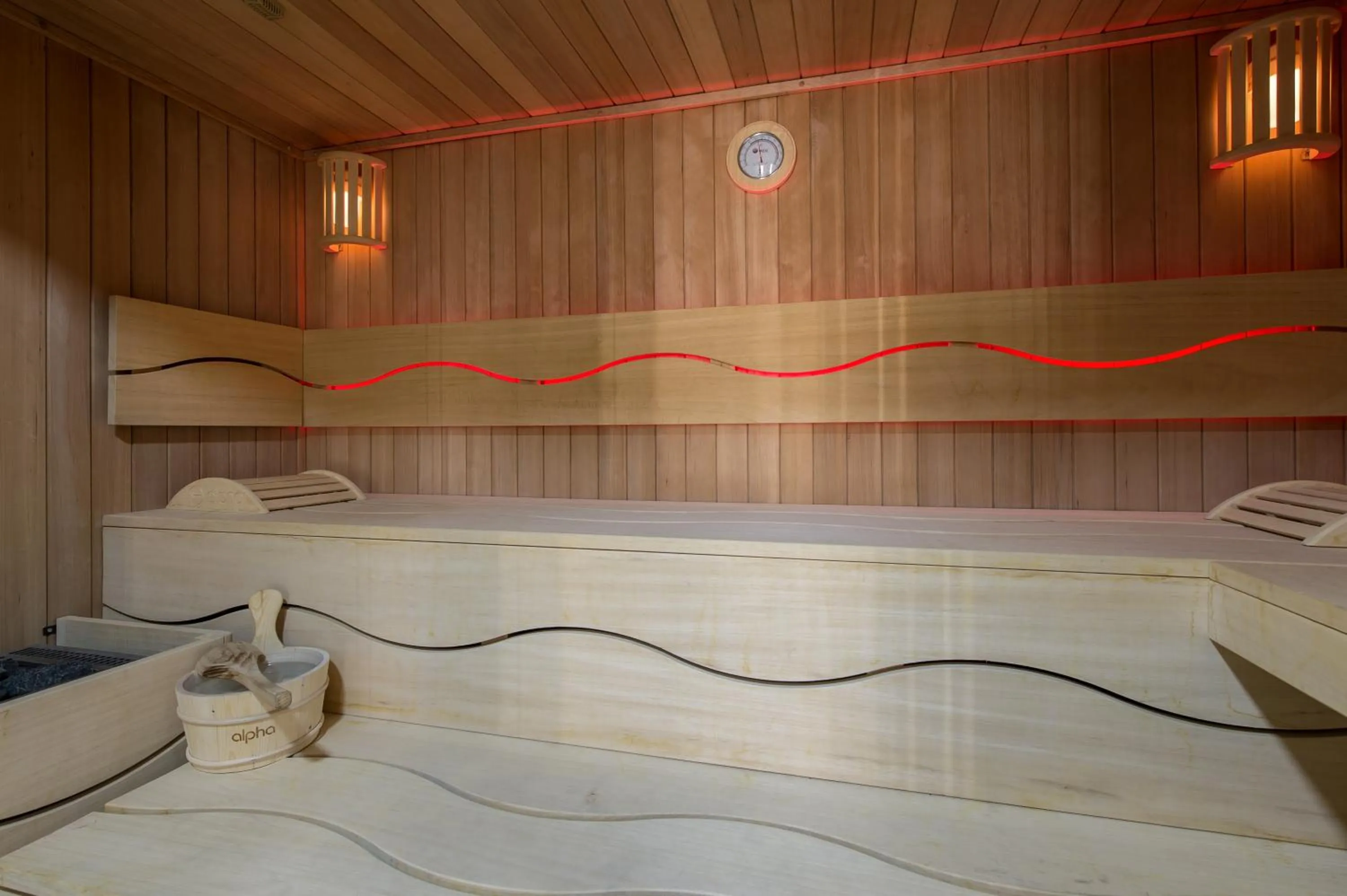 Sauna in 9Hotel Paquis