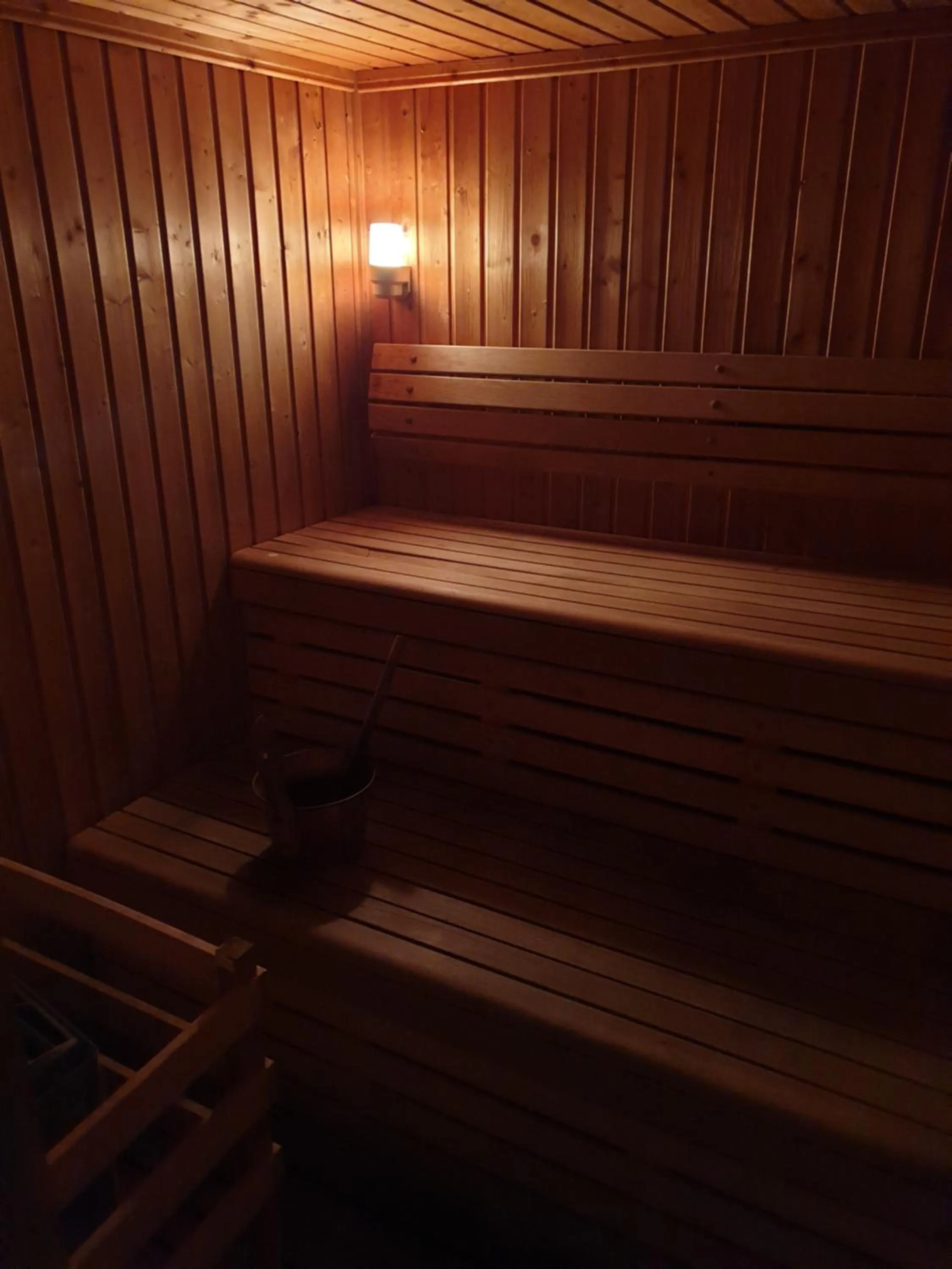 Sauna in Platinum Hotel Apartments