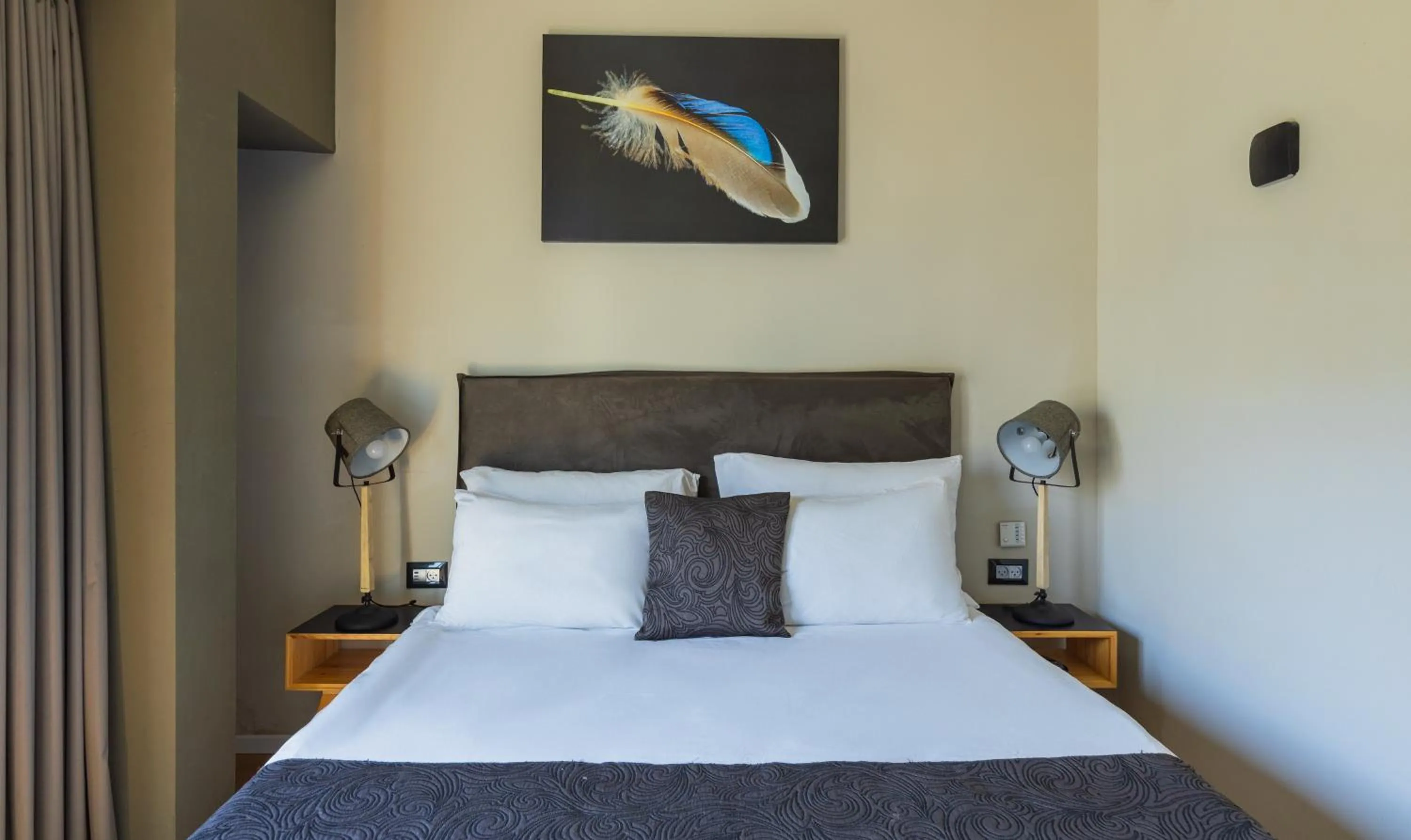 Bed in Kalvin Boutique Hotel by Levinsky Market Tel-Aviv