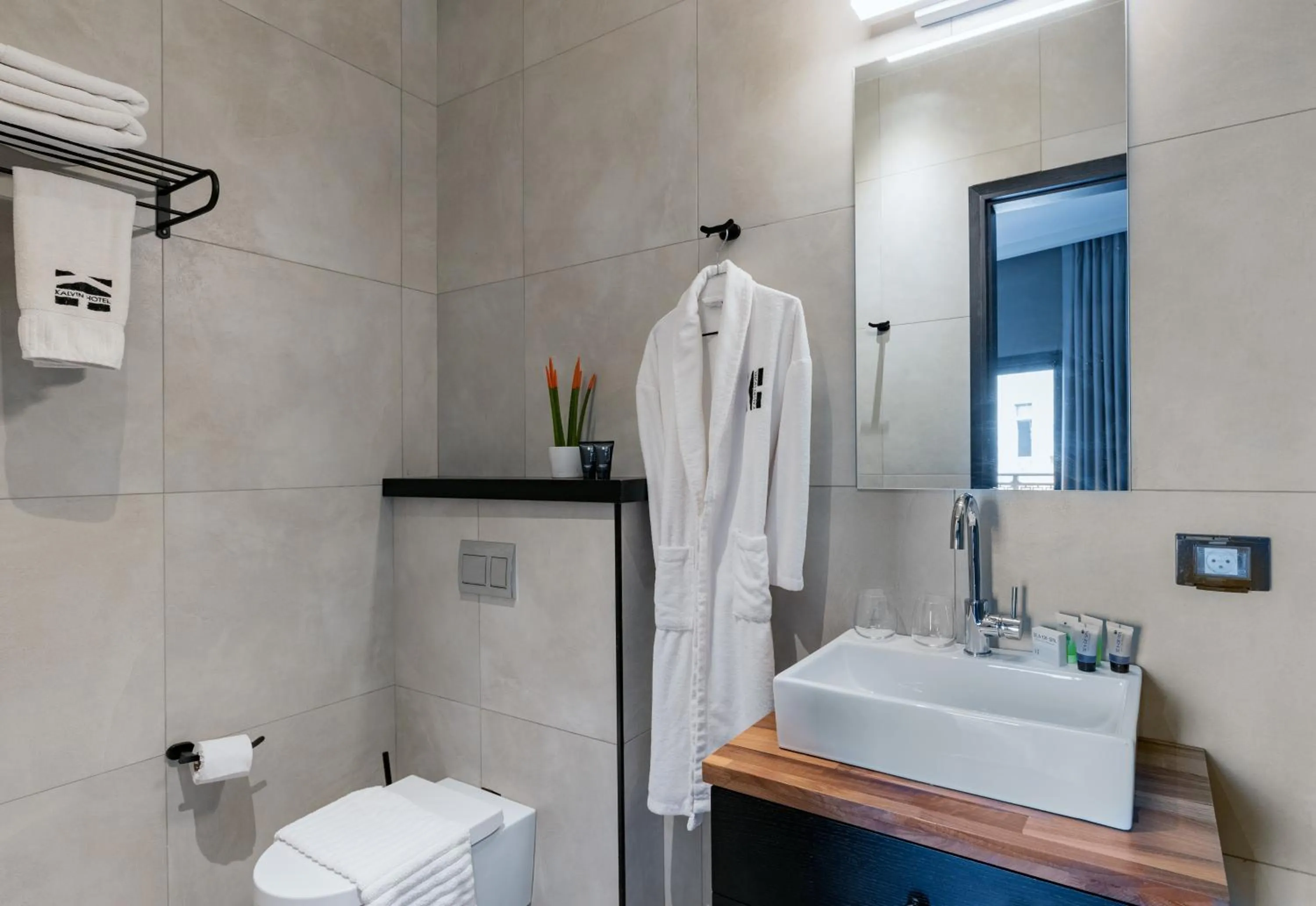 Bathroom in Kalvin Boutique Hotel by Levinsky Market Tel-Aviv