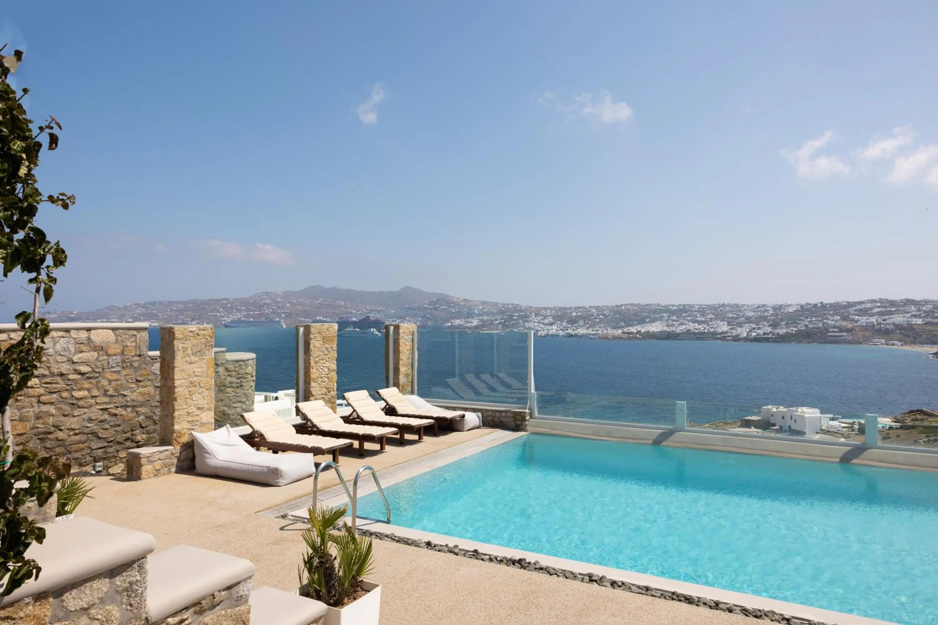 Swimming pool in Amaris Mykonian Residence