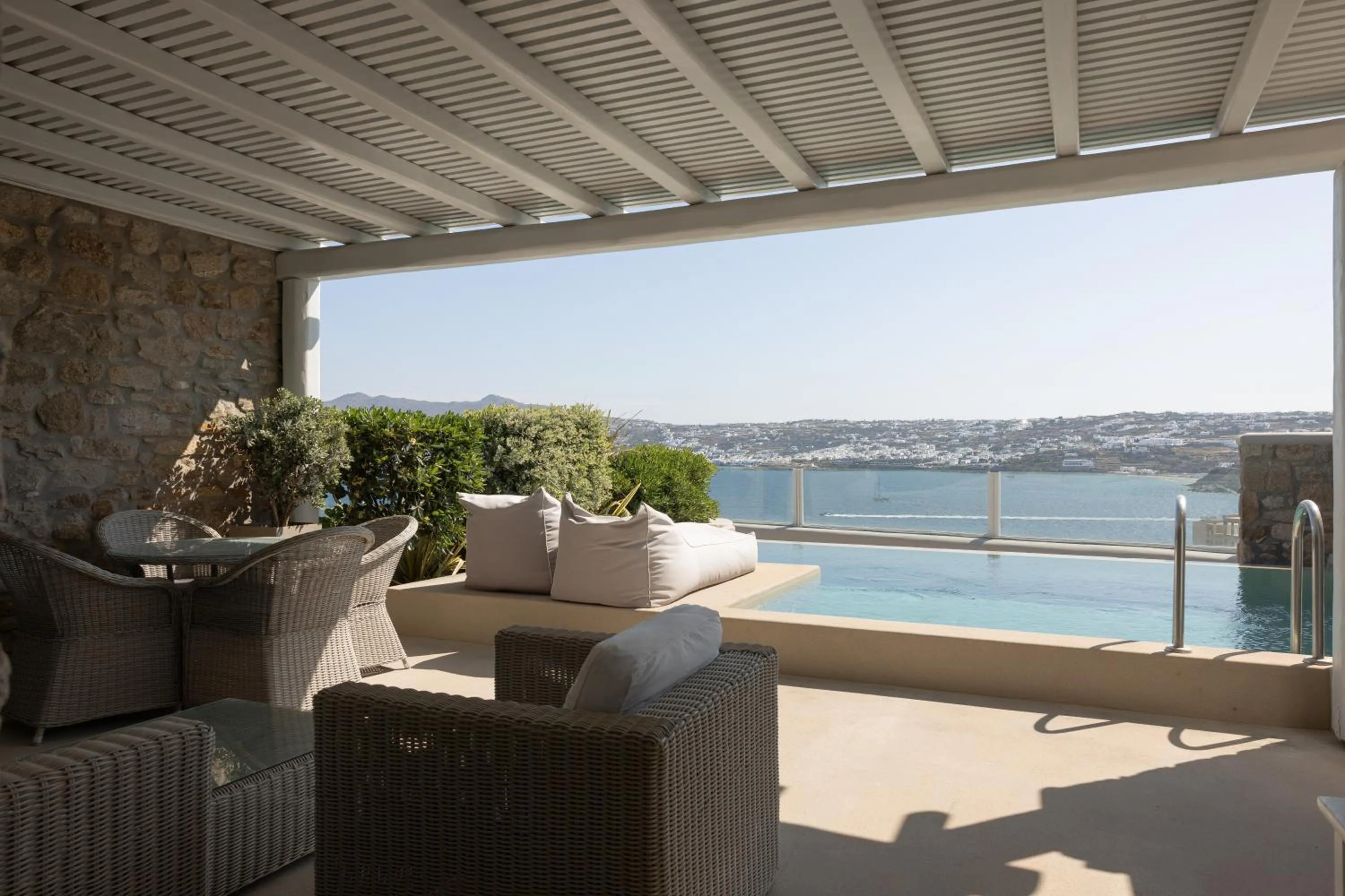 Balcony/Terrace in Amaris Mykonian Residence