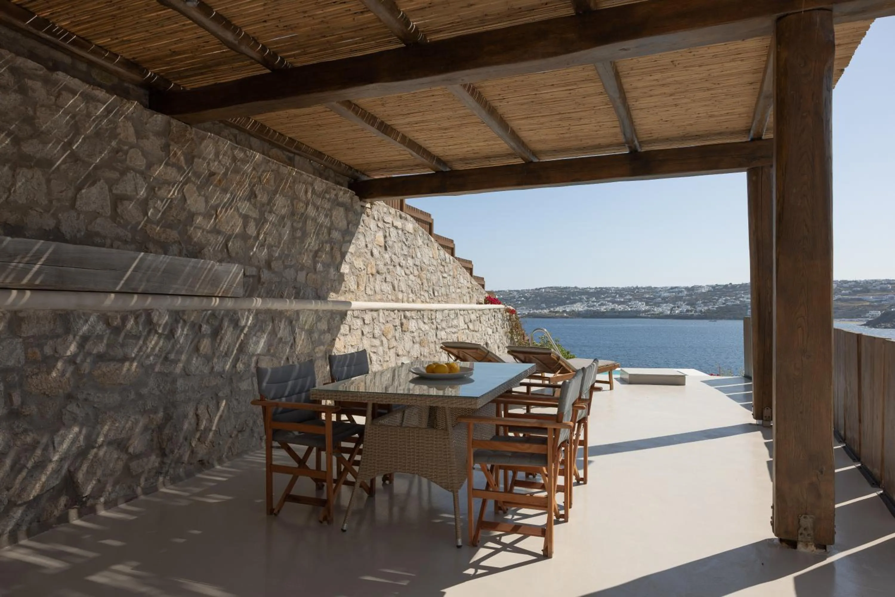 Balcony/Terrace in Amaris Mykonian Residence