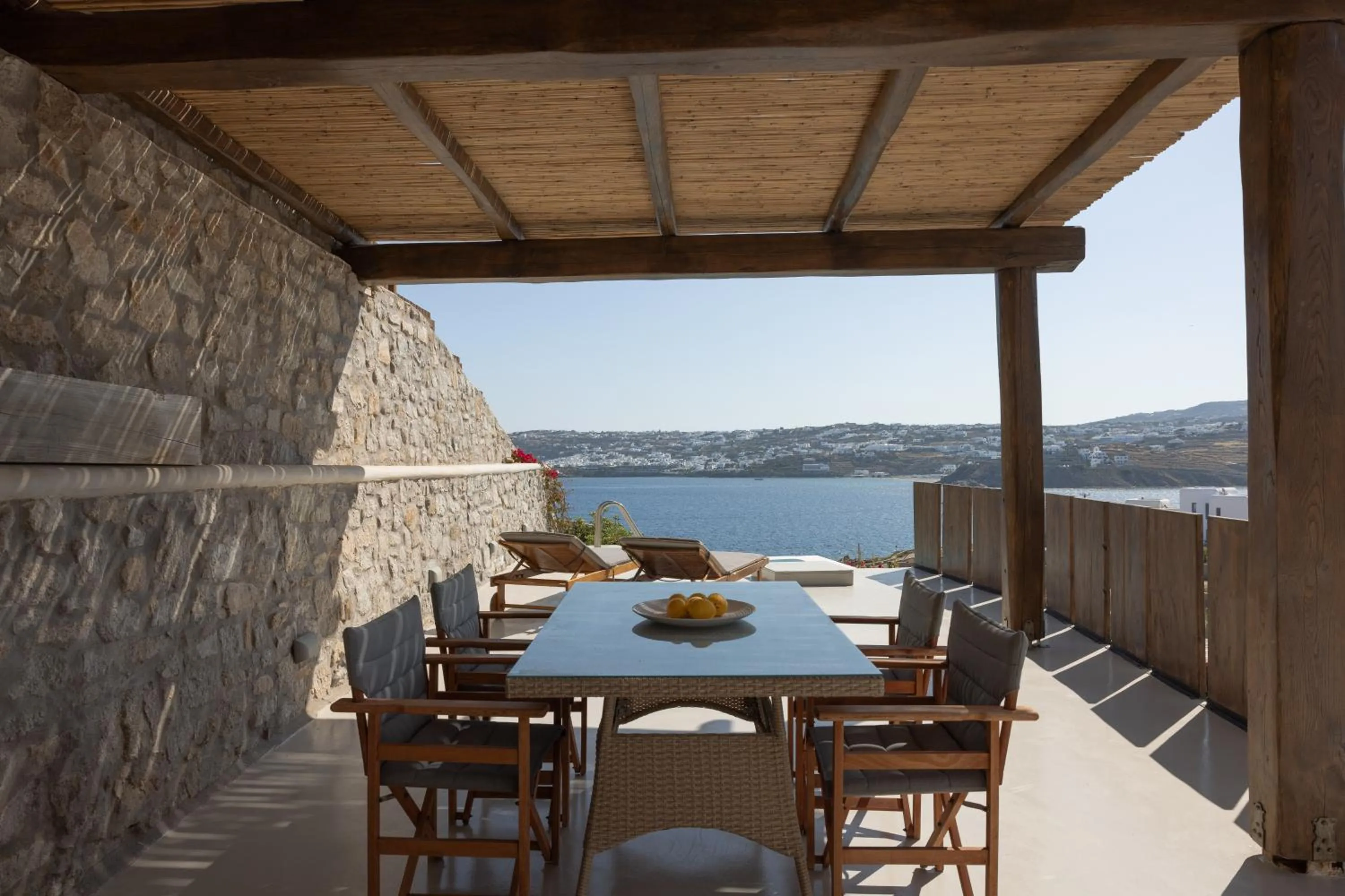 Balcony/Terrace in Amaris Mykonian Residence
