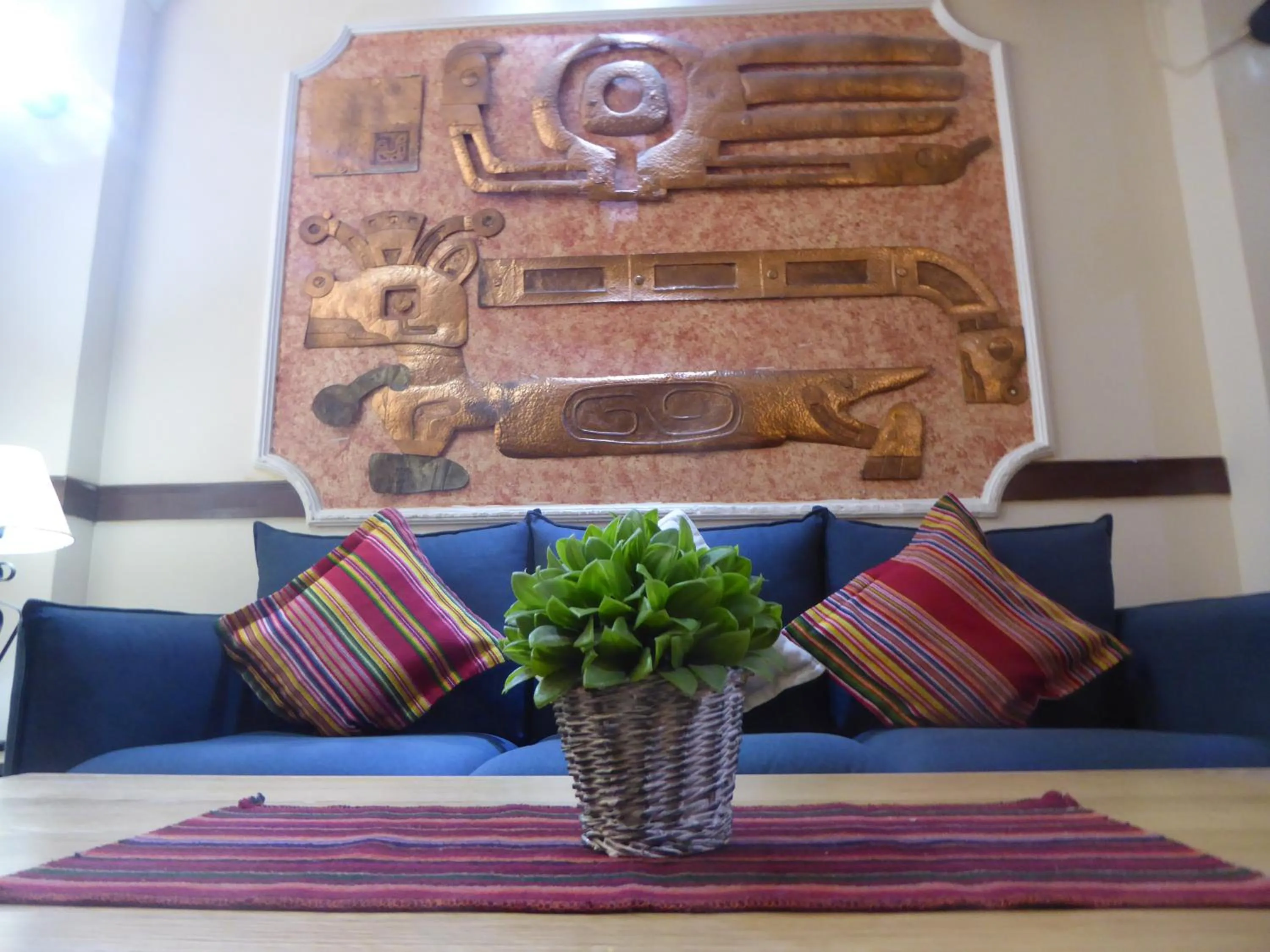 Lobby or reception in Hotel Sagarnaga