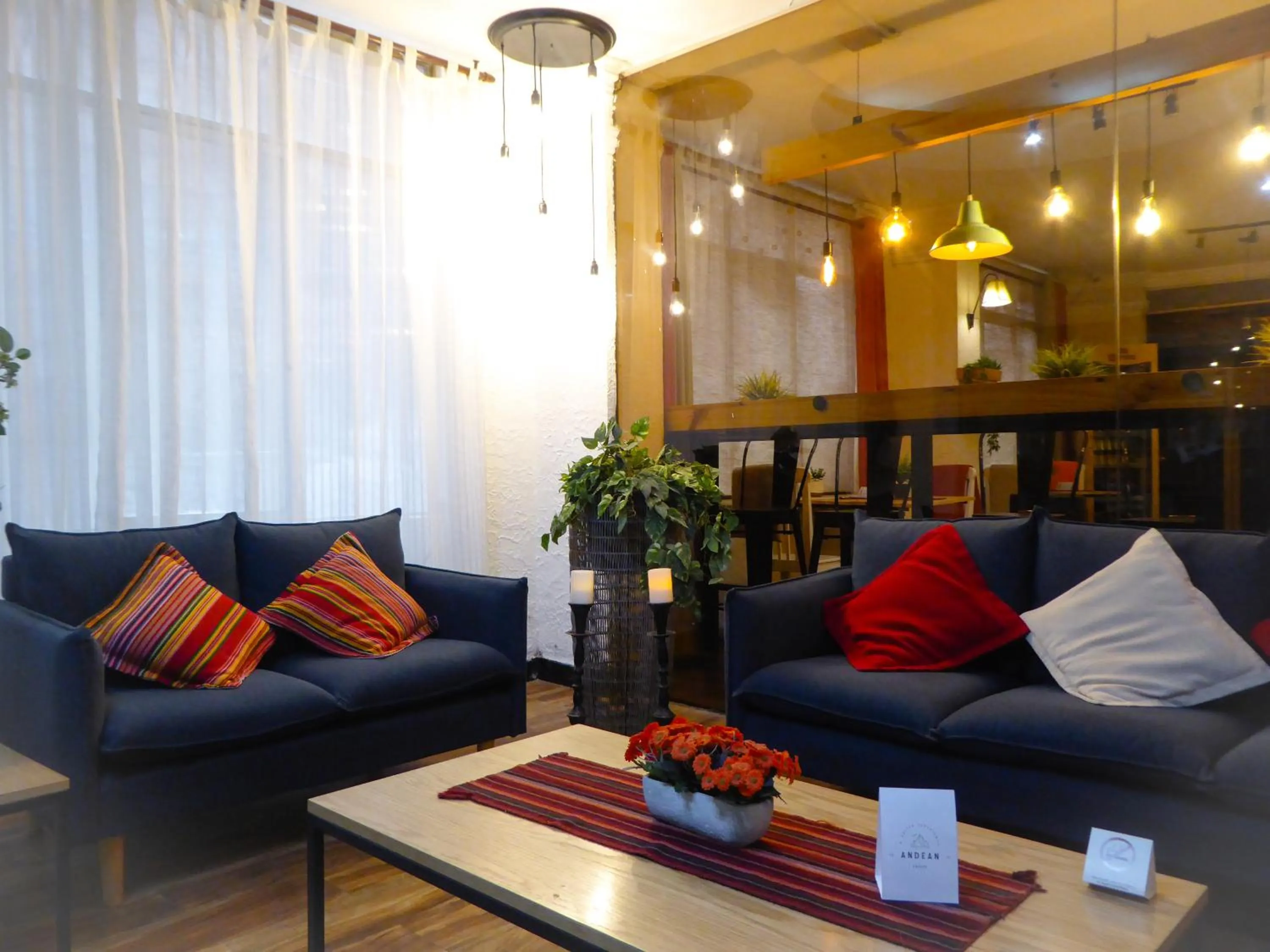 Lobby or reception in Hotel Sagarnaga