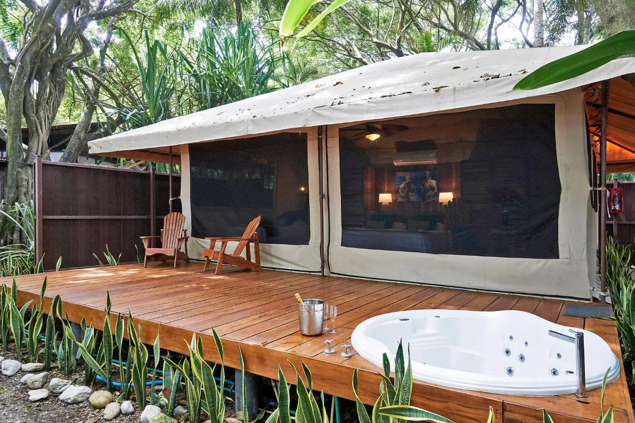 Tent in Hotel Tropico Latino Tent in Hotel Tropico Latino