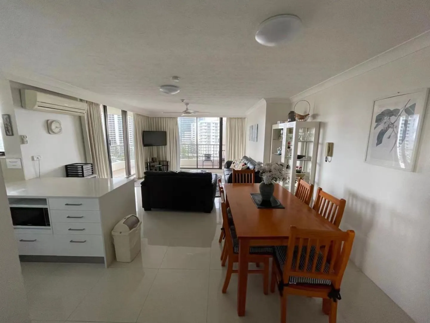 Seating area in Alexander Holiday Apartments