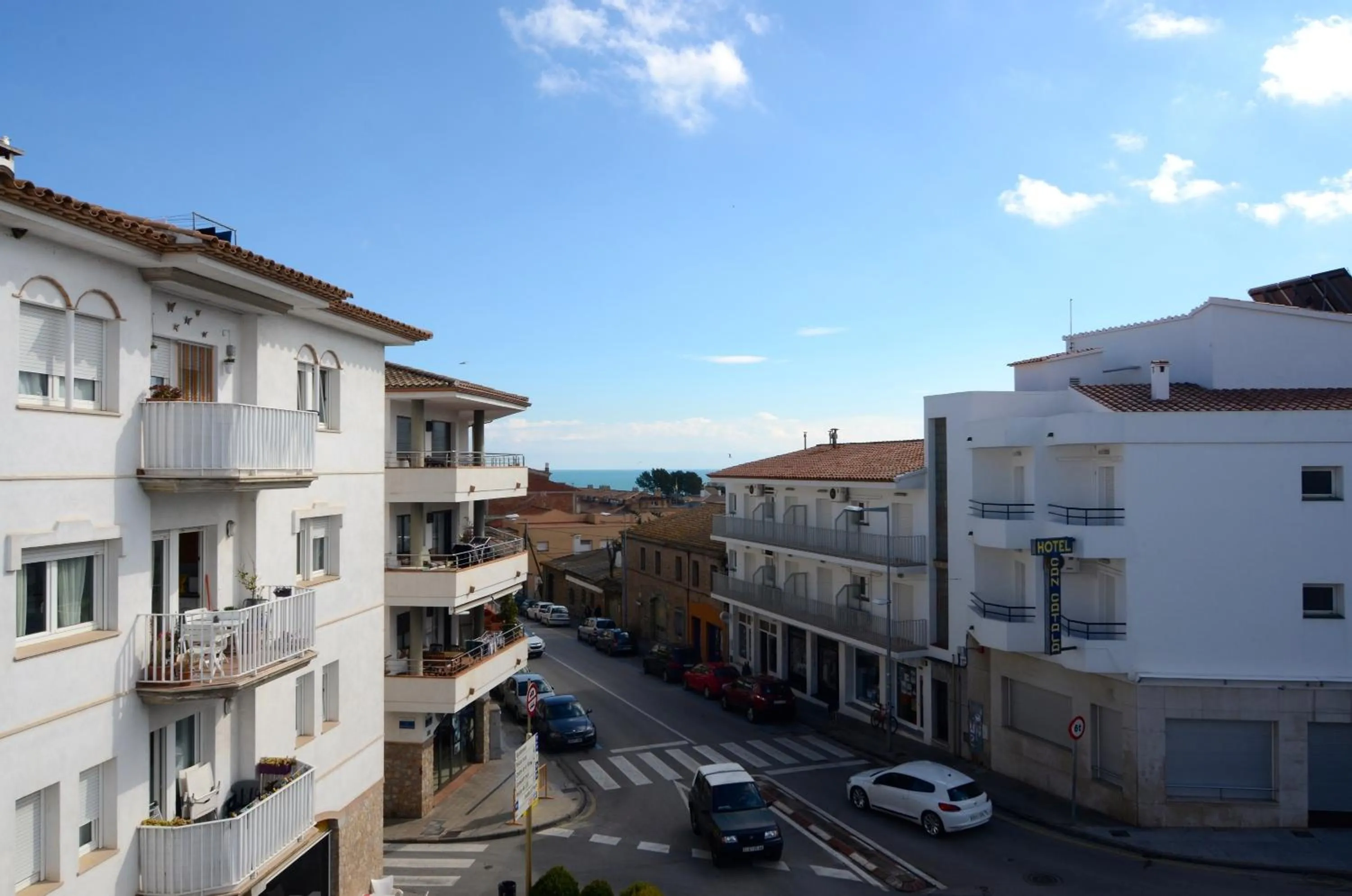 Street view in Les Escoles