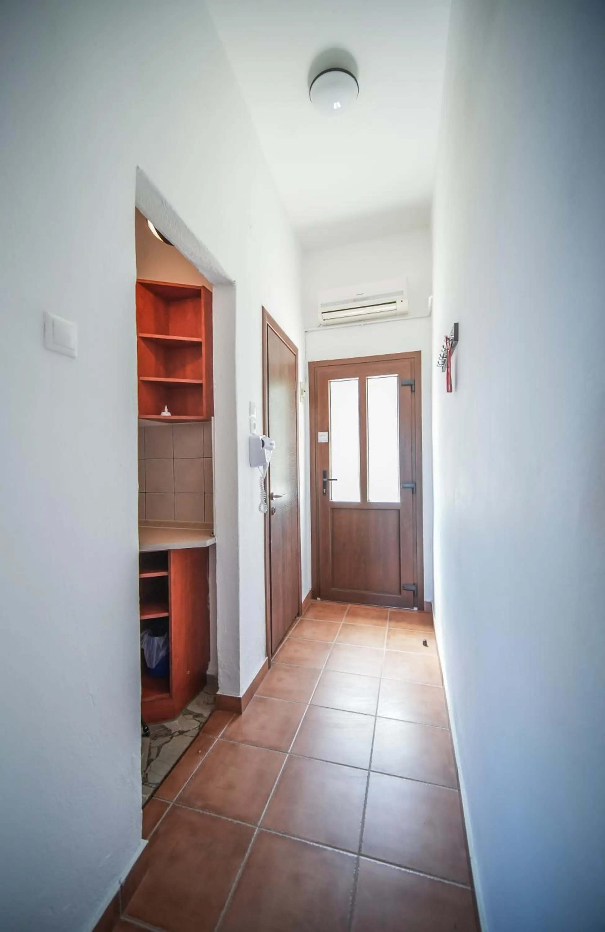 Kitchen or kitchenette in Hotel Hagiati