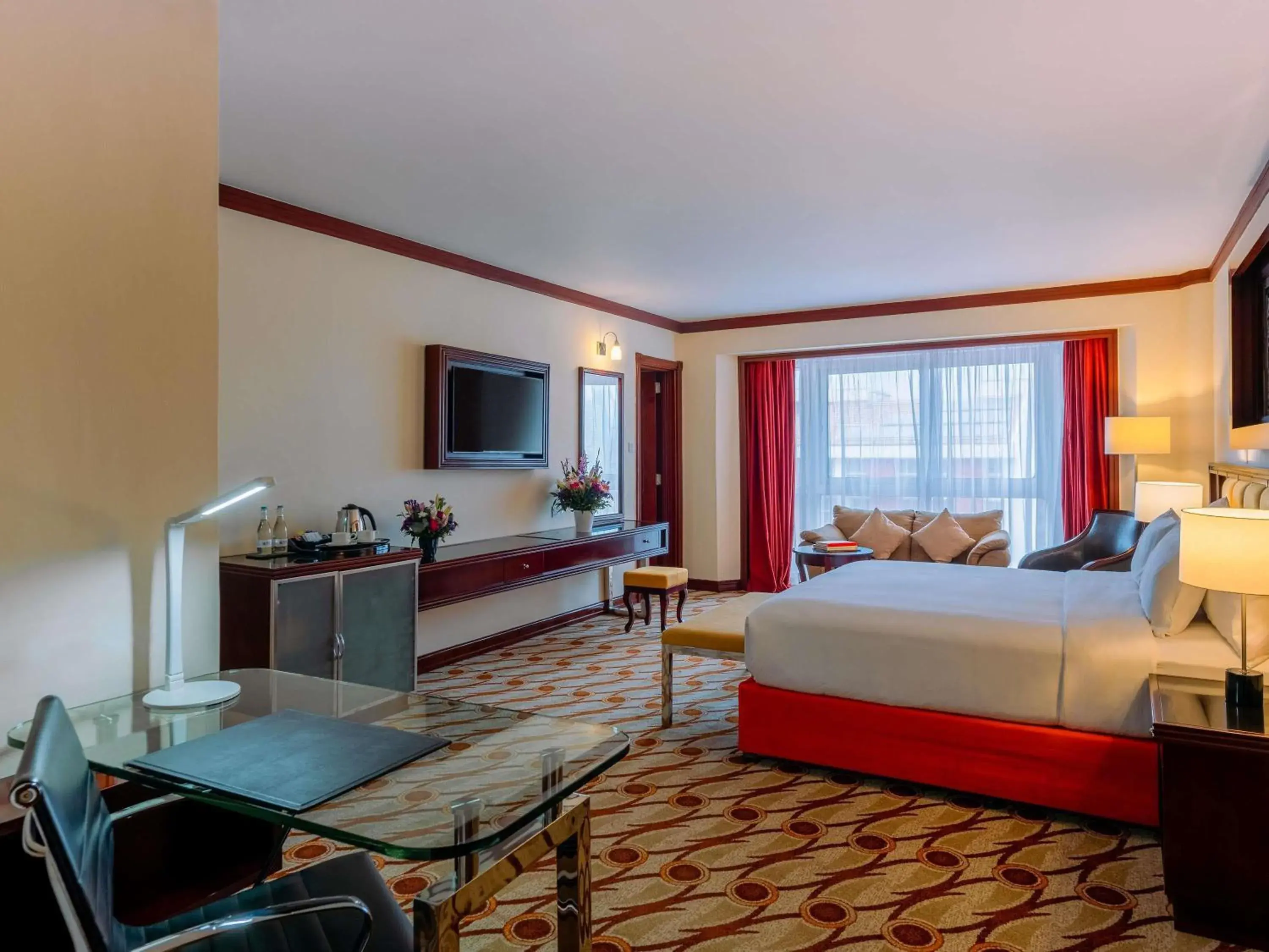 King Room with City View in Mövenpick Hotel & Residences Nairobi King Room with City View in Mövenpick Hotel & Residences Nairobi