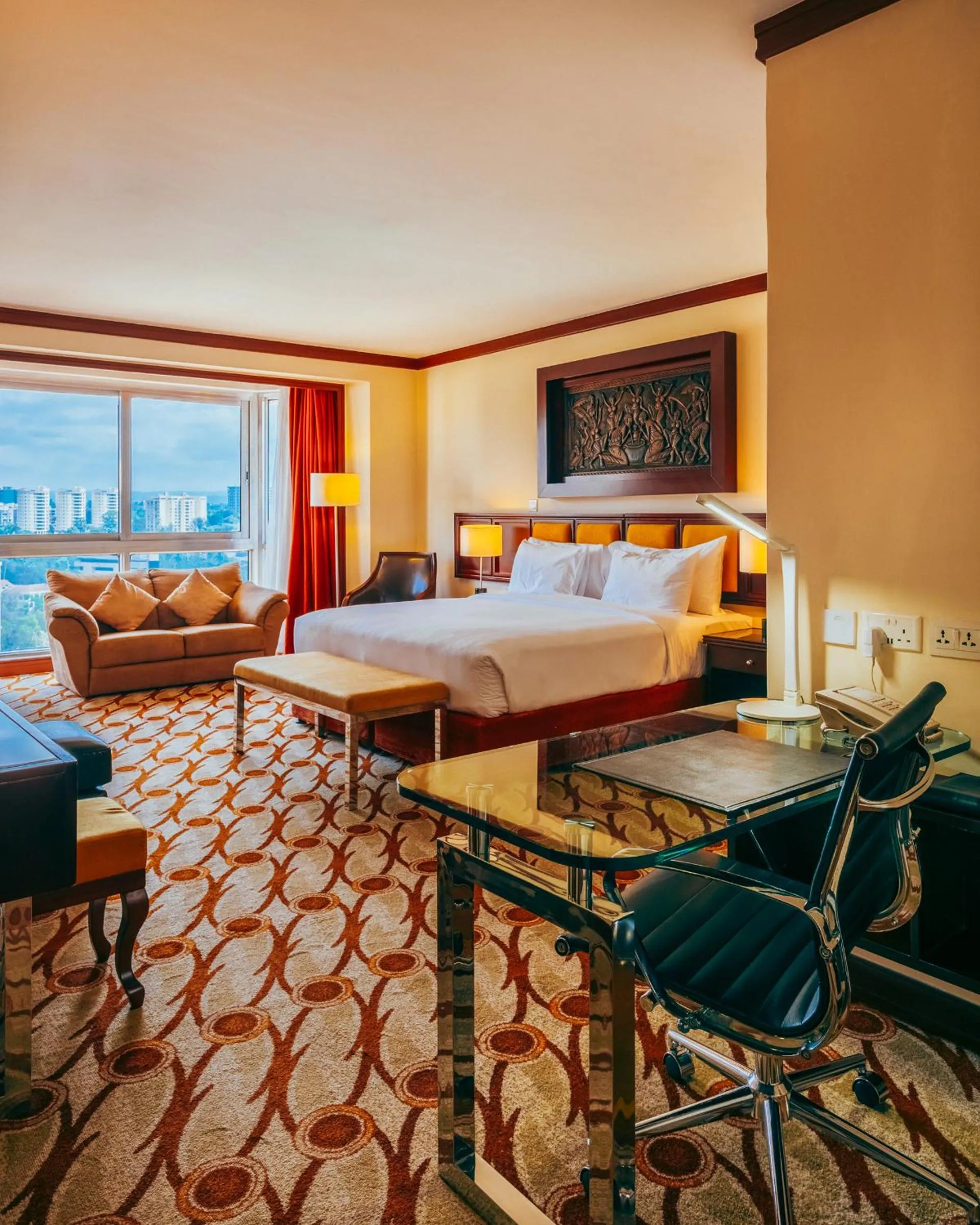 City view, Bed in Mövenpick Hotel & Residences Nairobi