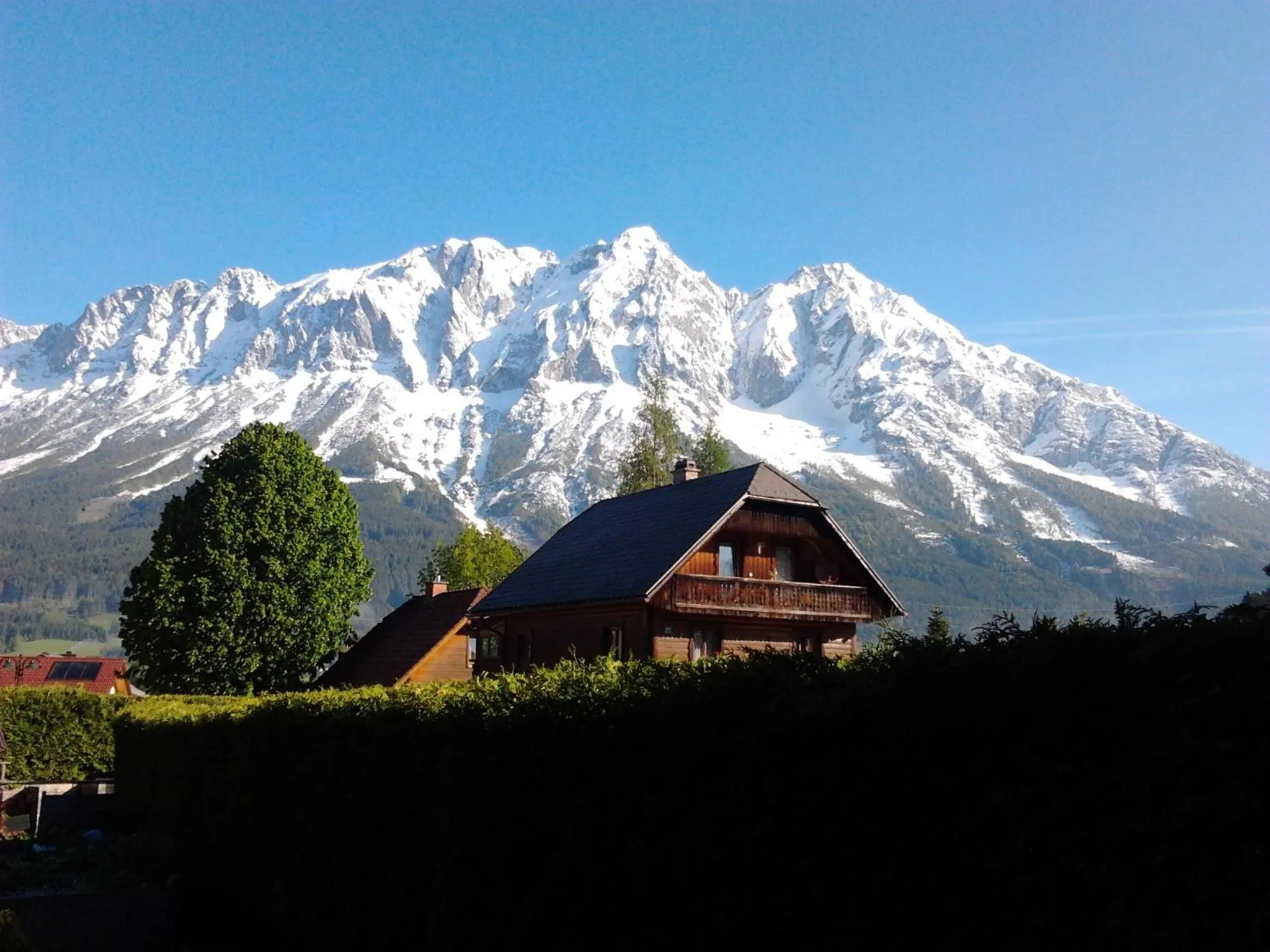 View (from property/room) in Pension Tilly