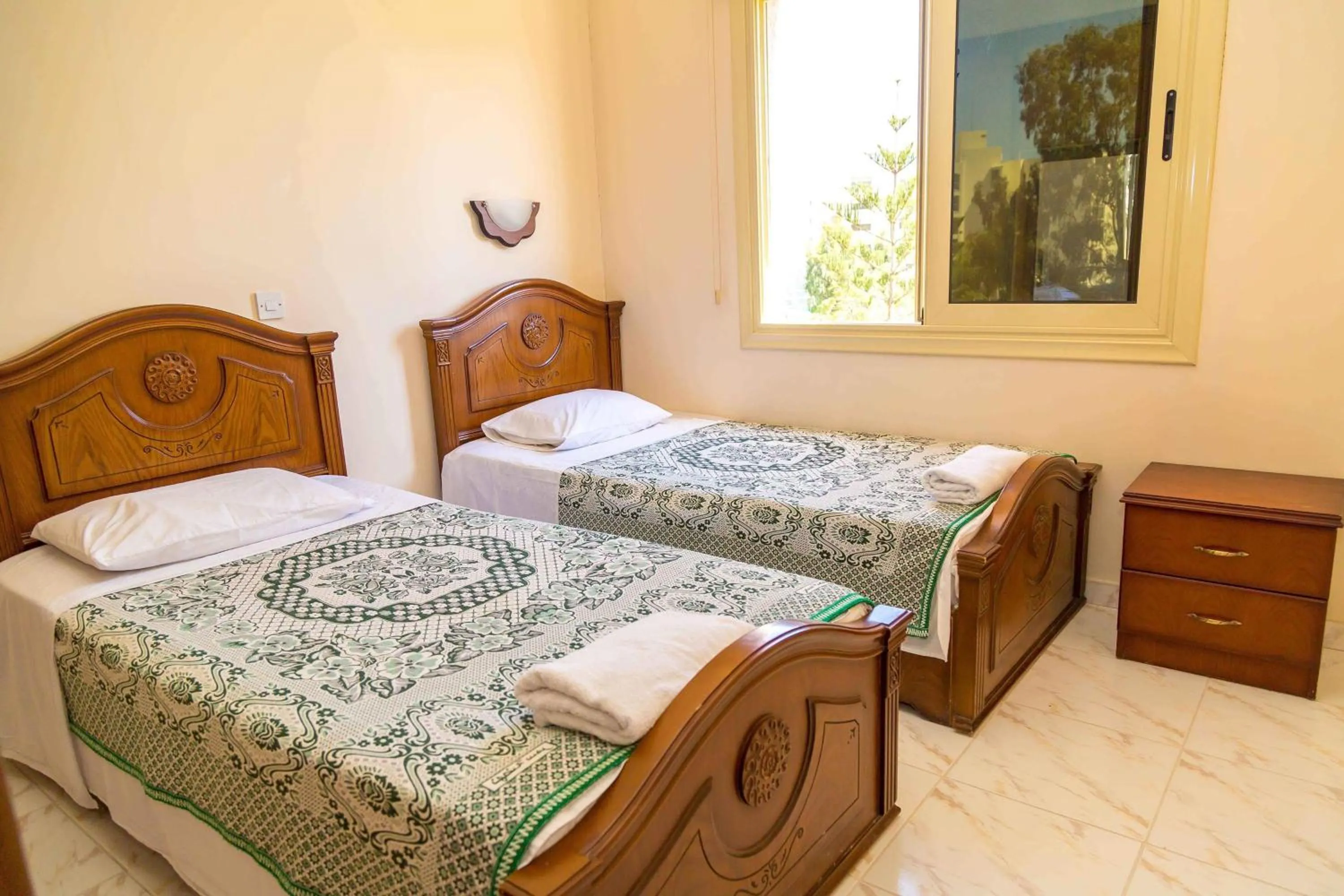 Bedroom, Bed in Chrysanthos Boutique Apartments
