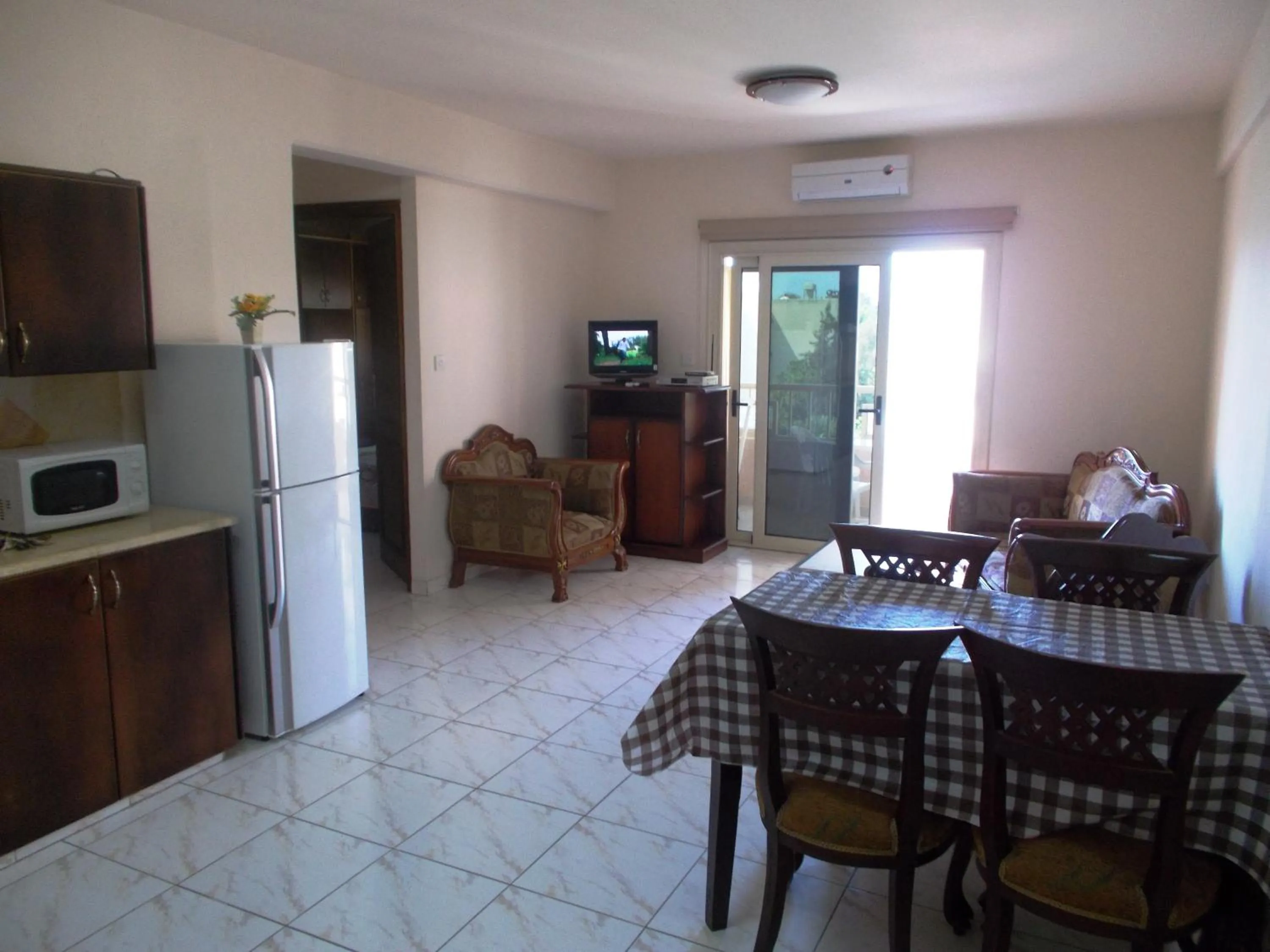 Kitchen or kitchenette in Chrysanthos Boutique Apartments