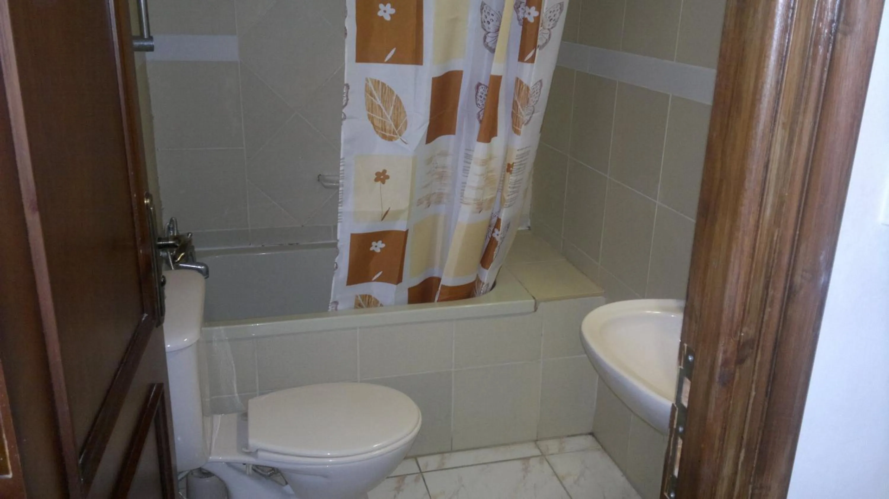 Bathroom in Chrysanthos Boutique Apartments