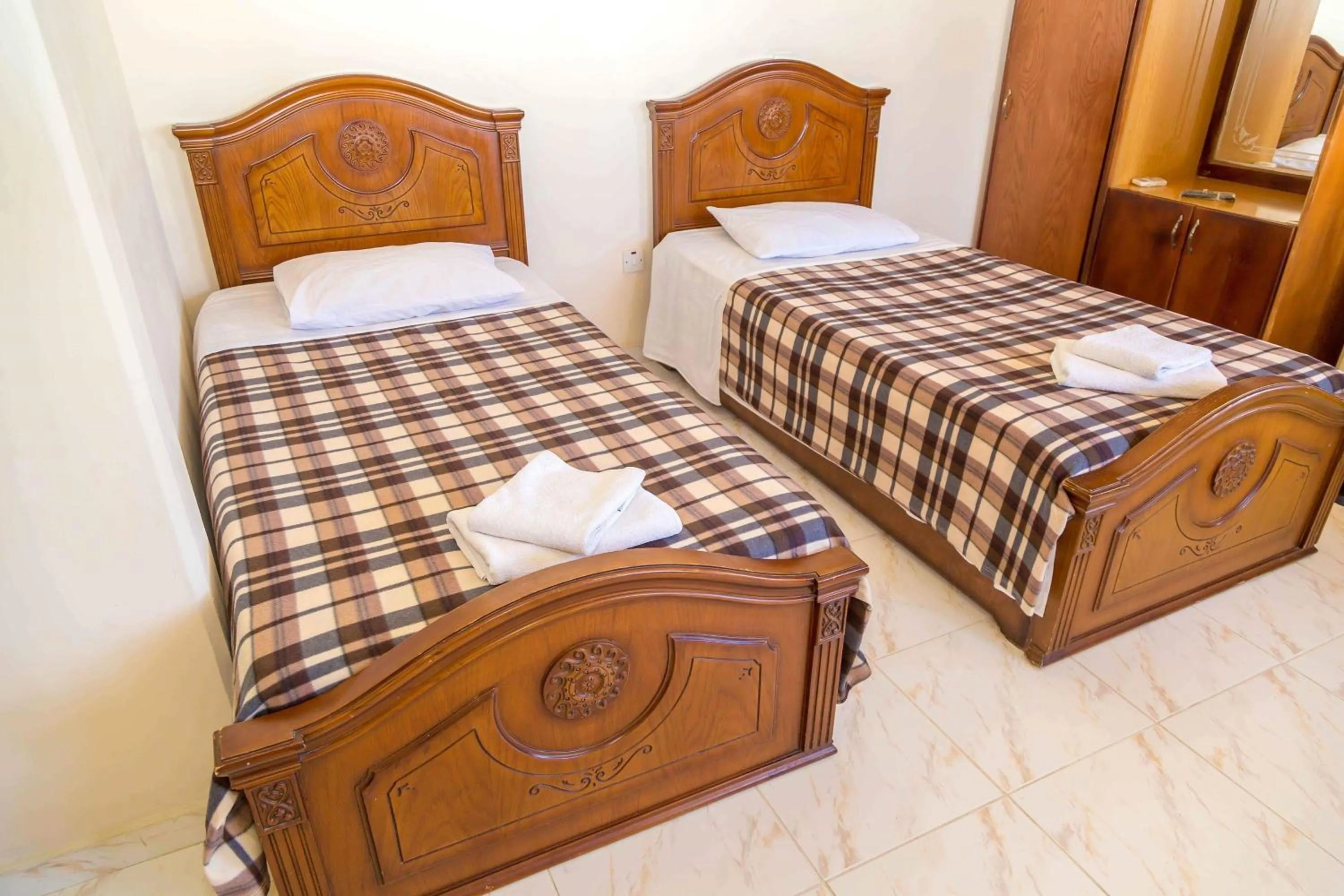 Bedroom, Bed in Chrysanthos Boutique Apartments