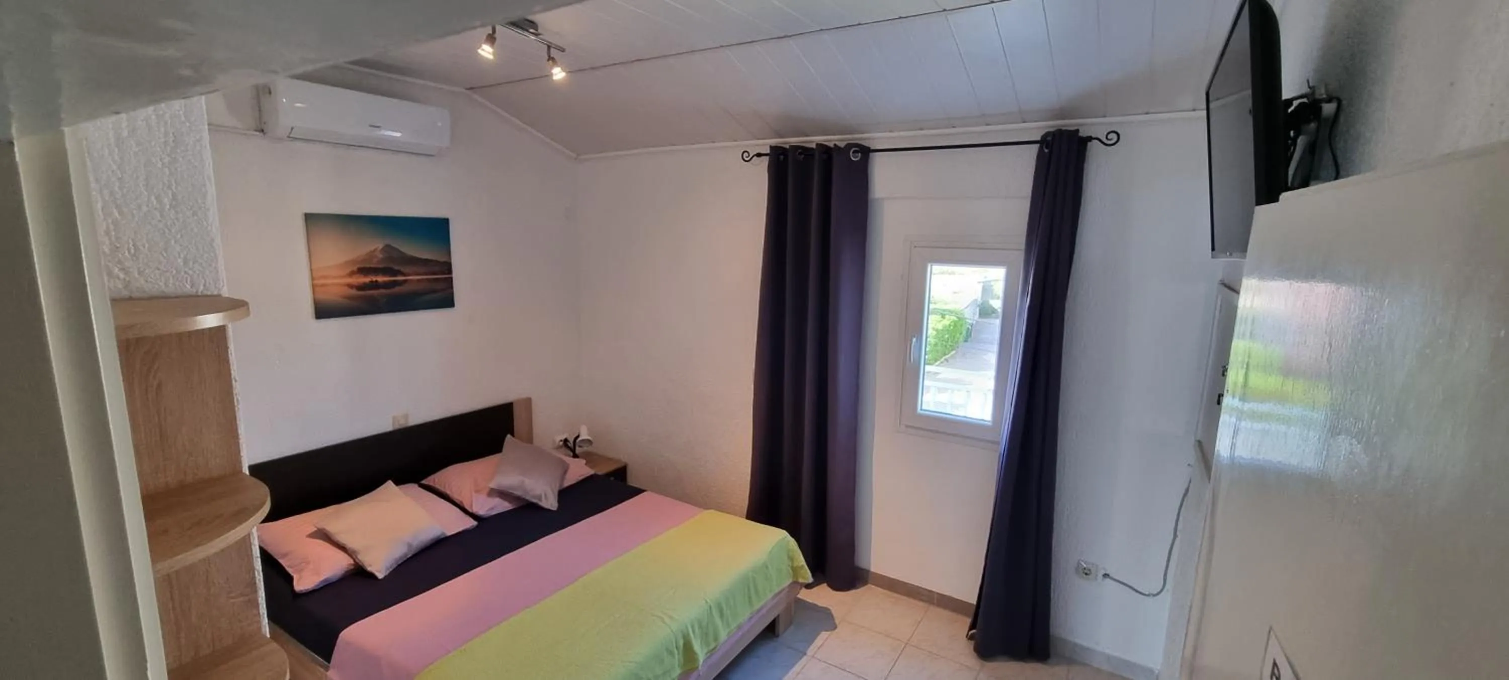 Bedroom, Bed in Villa Ana