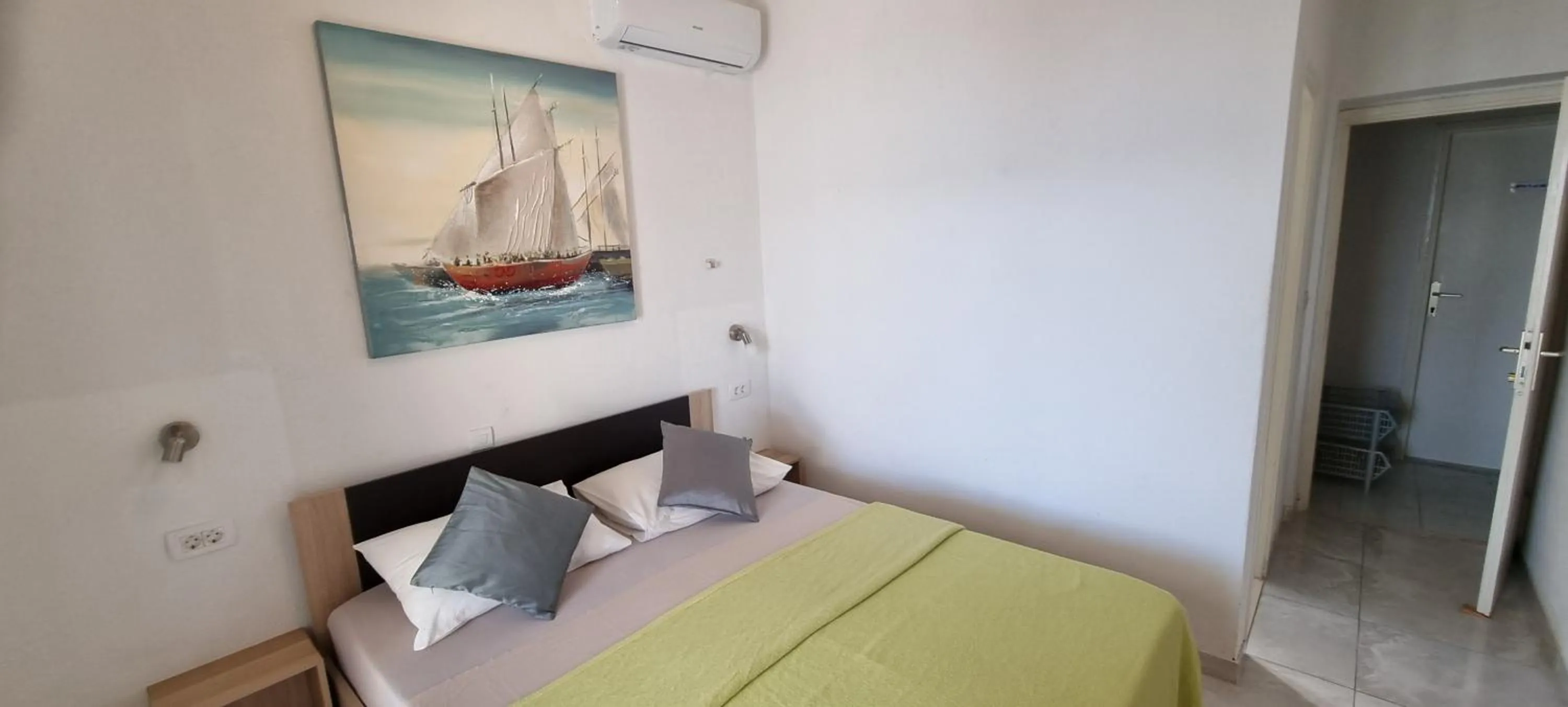 Bedroom, Bed in Villa Ana