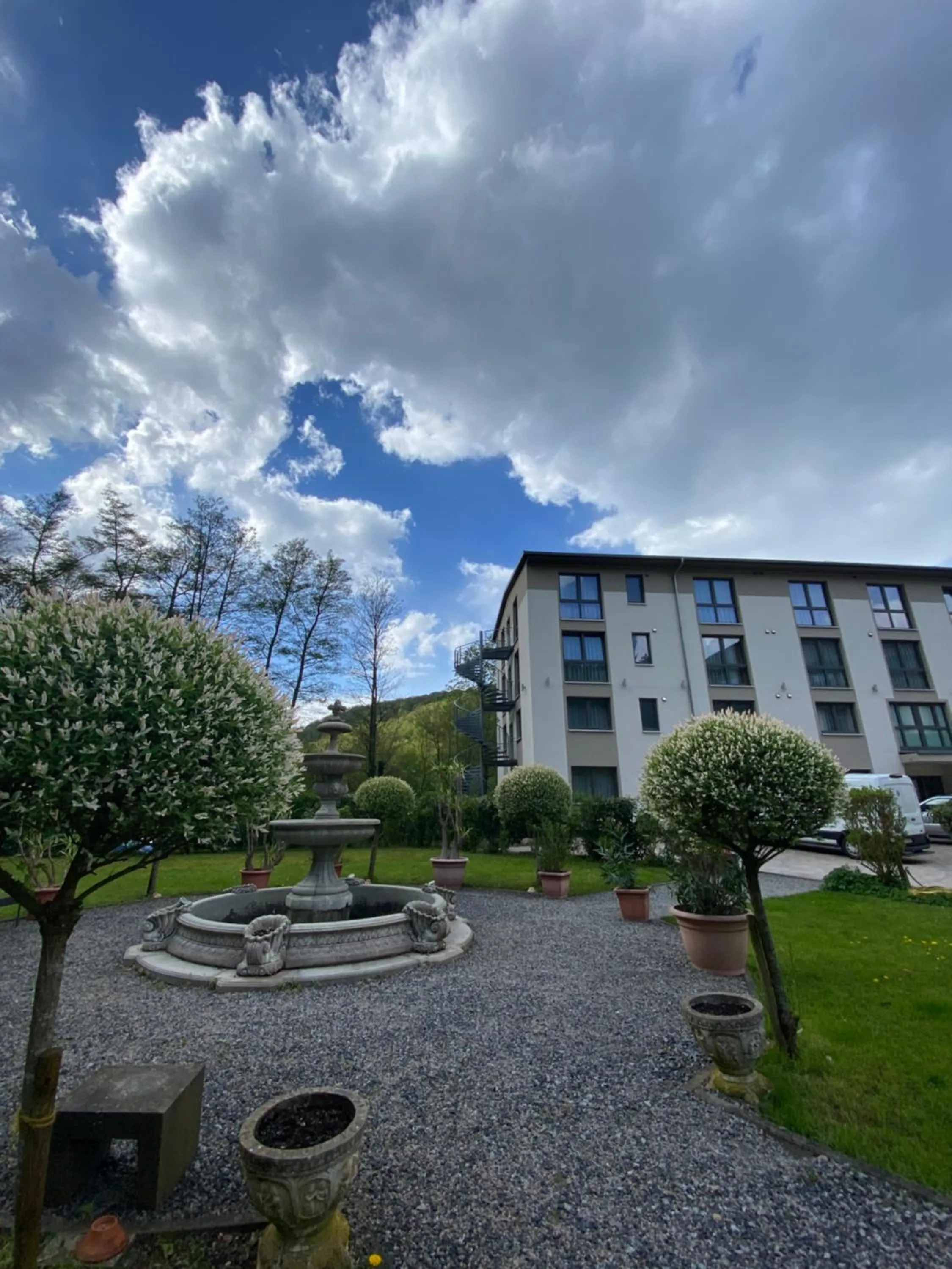 Garden in Hotel Scheid