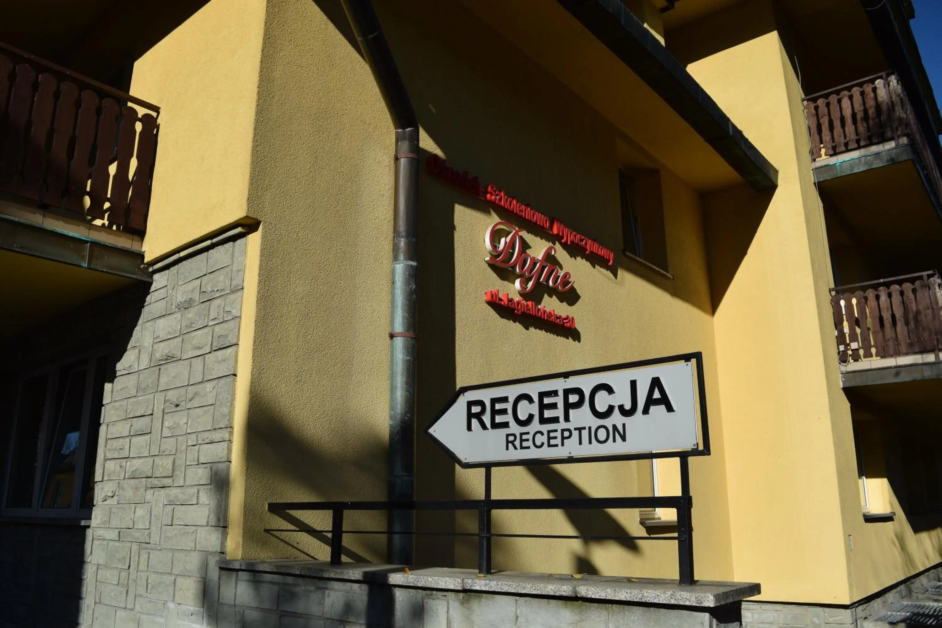 Facade/entrance in Dafne Zakopane